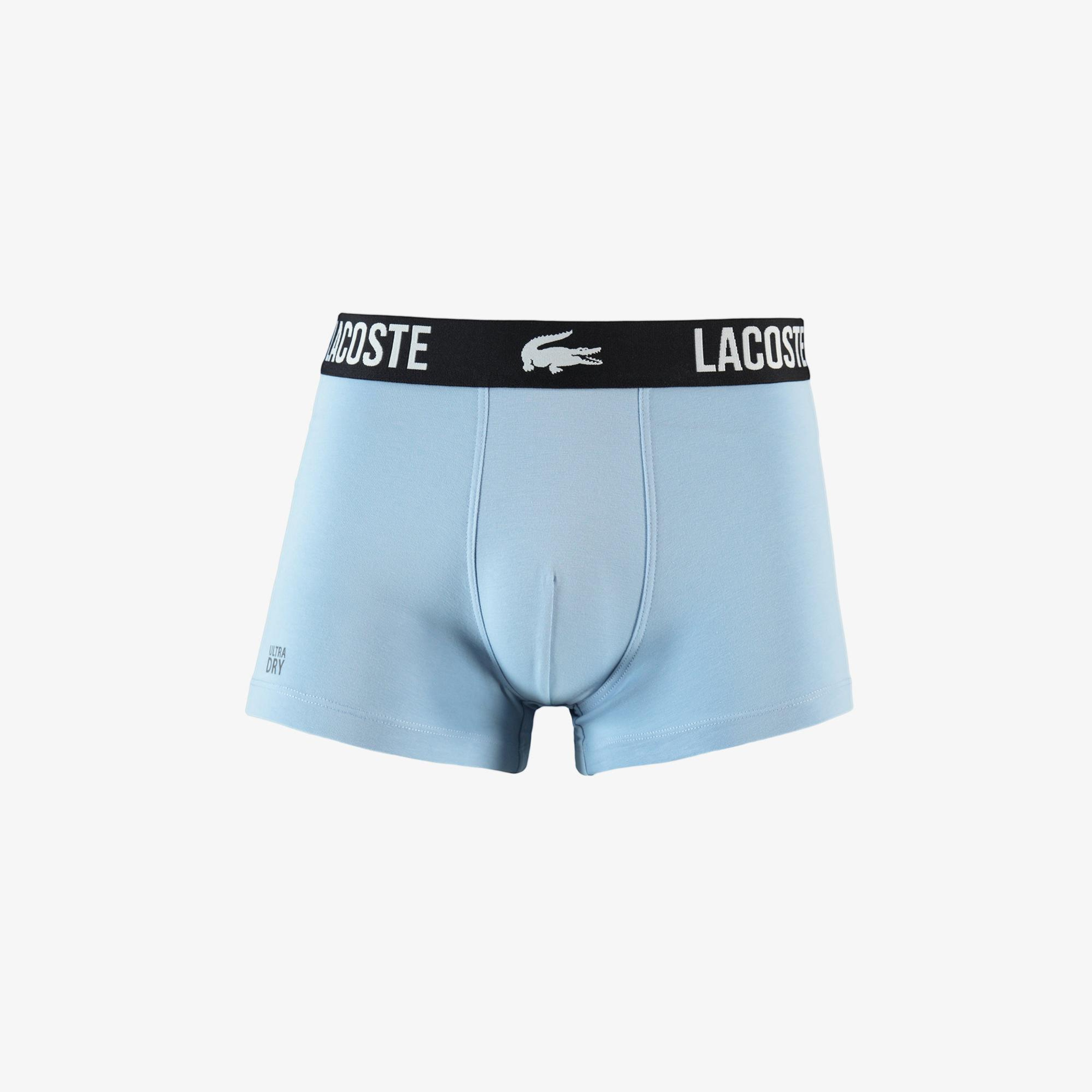 Lacoste Erkek 3'lü Renkli Boxer
