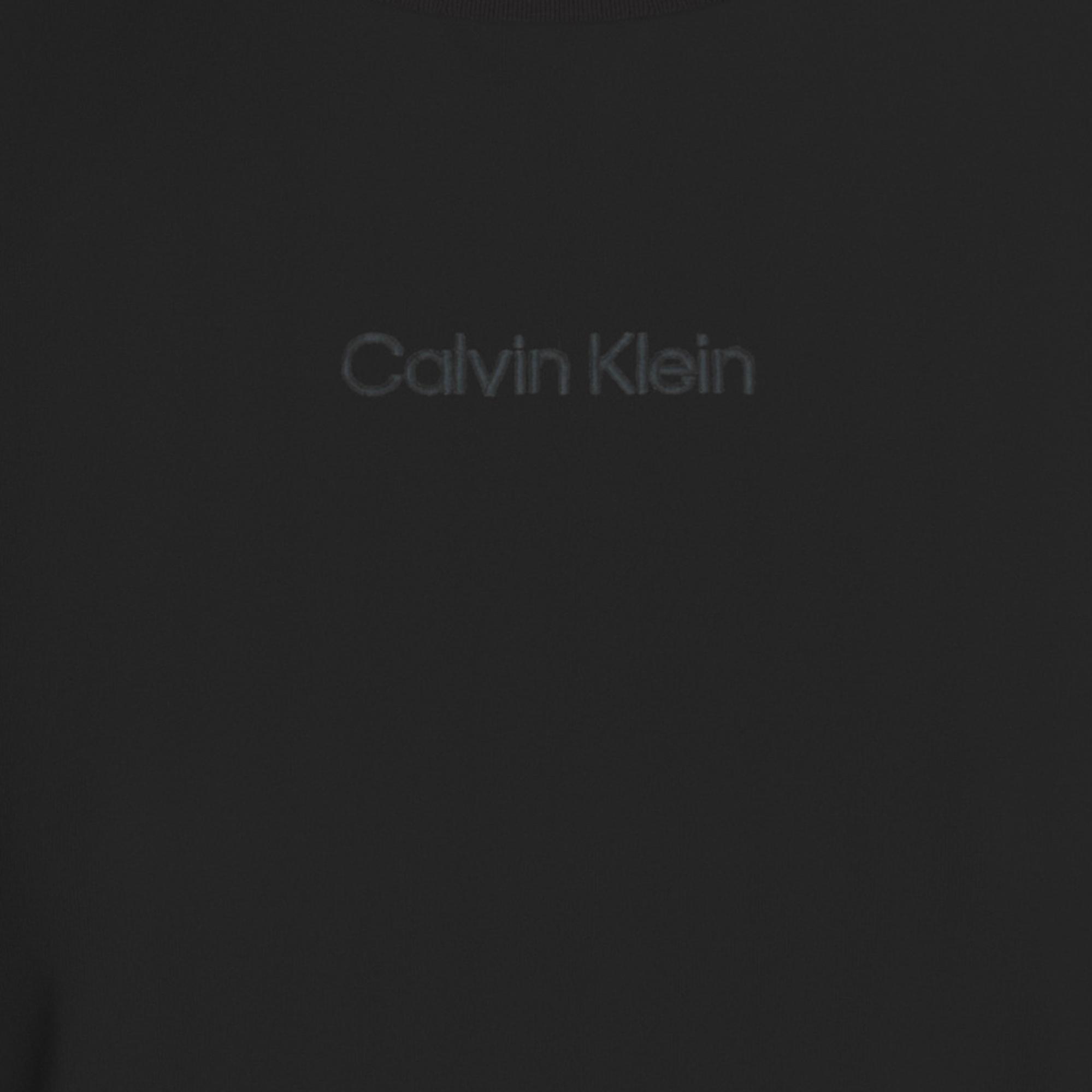Calvin Klein Classic 20S Logo Grap Kadın Siyah T-Shirt