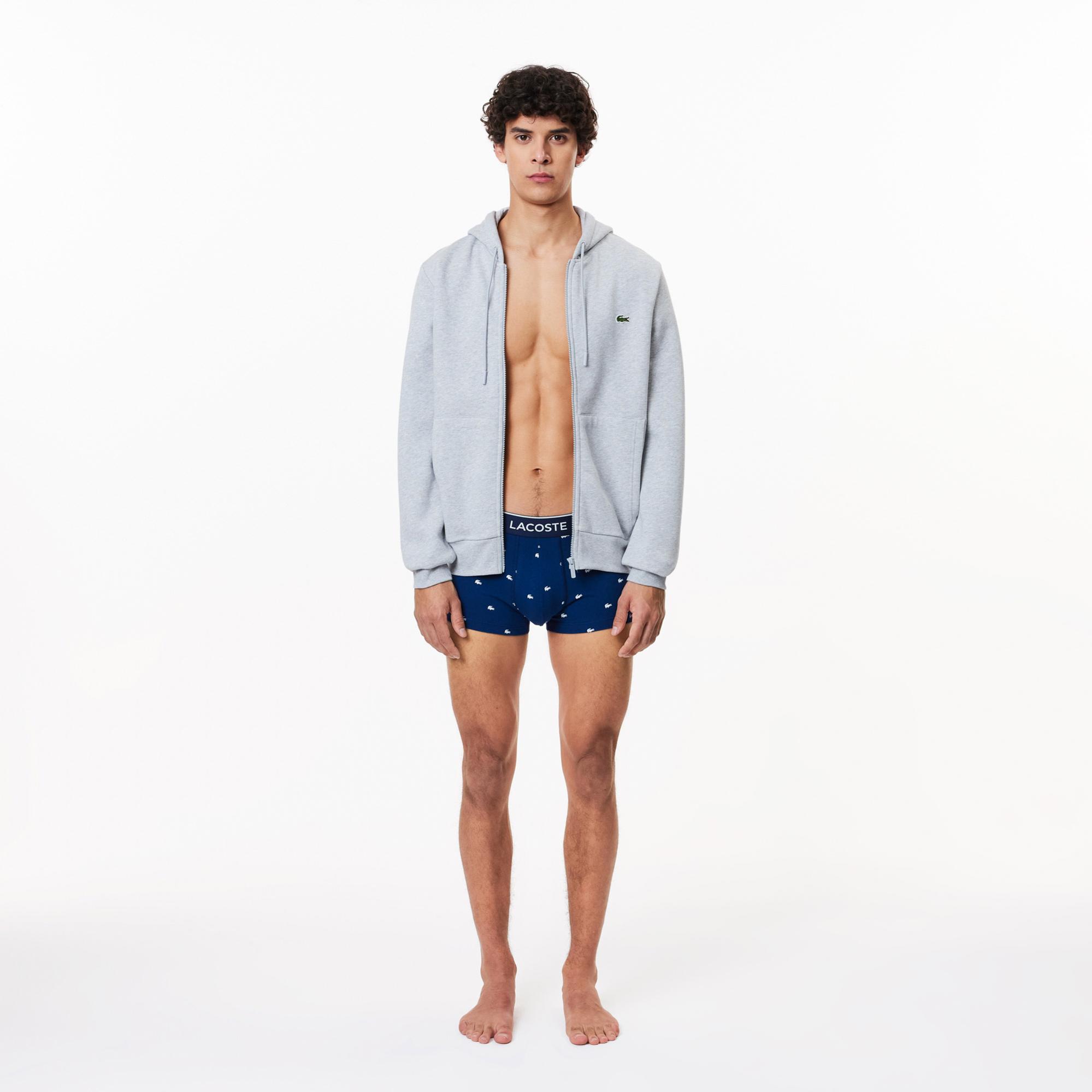 Lacoste Erkek 3'lü Renkli Boxer