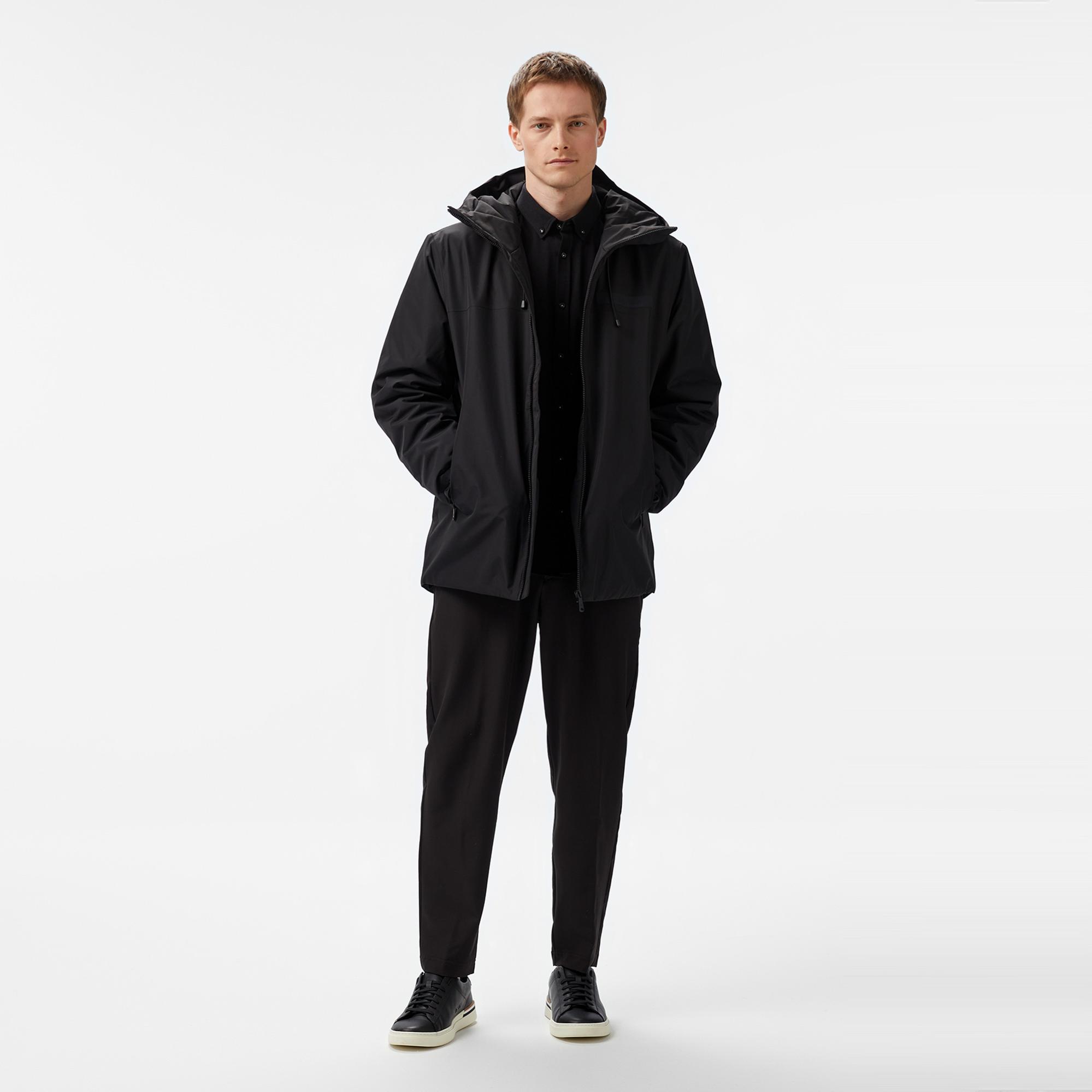 Calvin Klein Erkek Siyah Mont