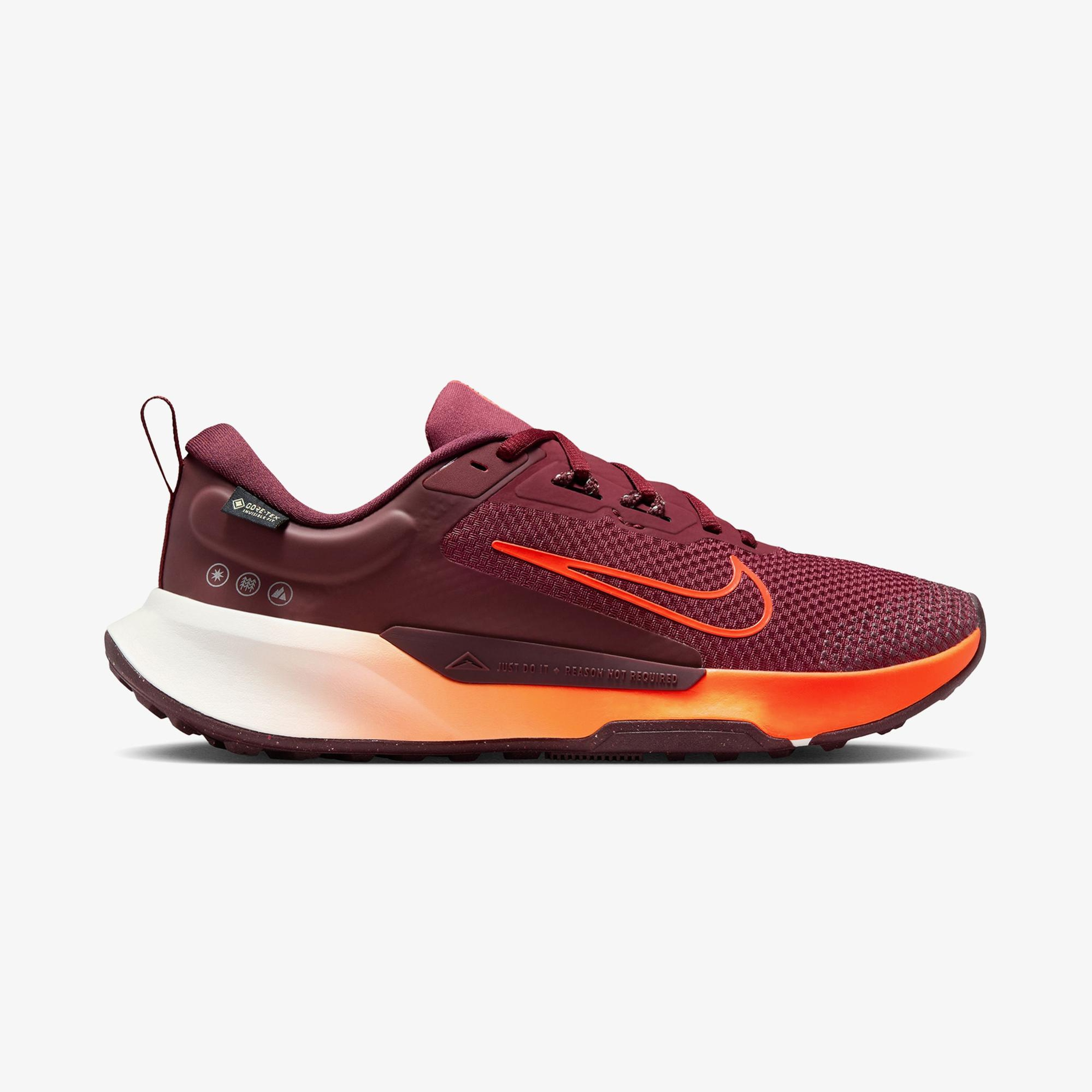 Nike Juniper Trail 2 Gore-Tex Kadın Bordo Koşu Ayakkabısı