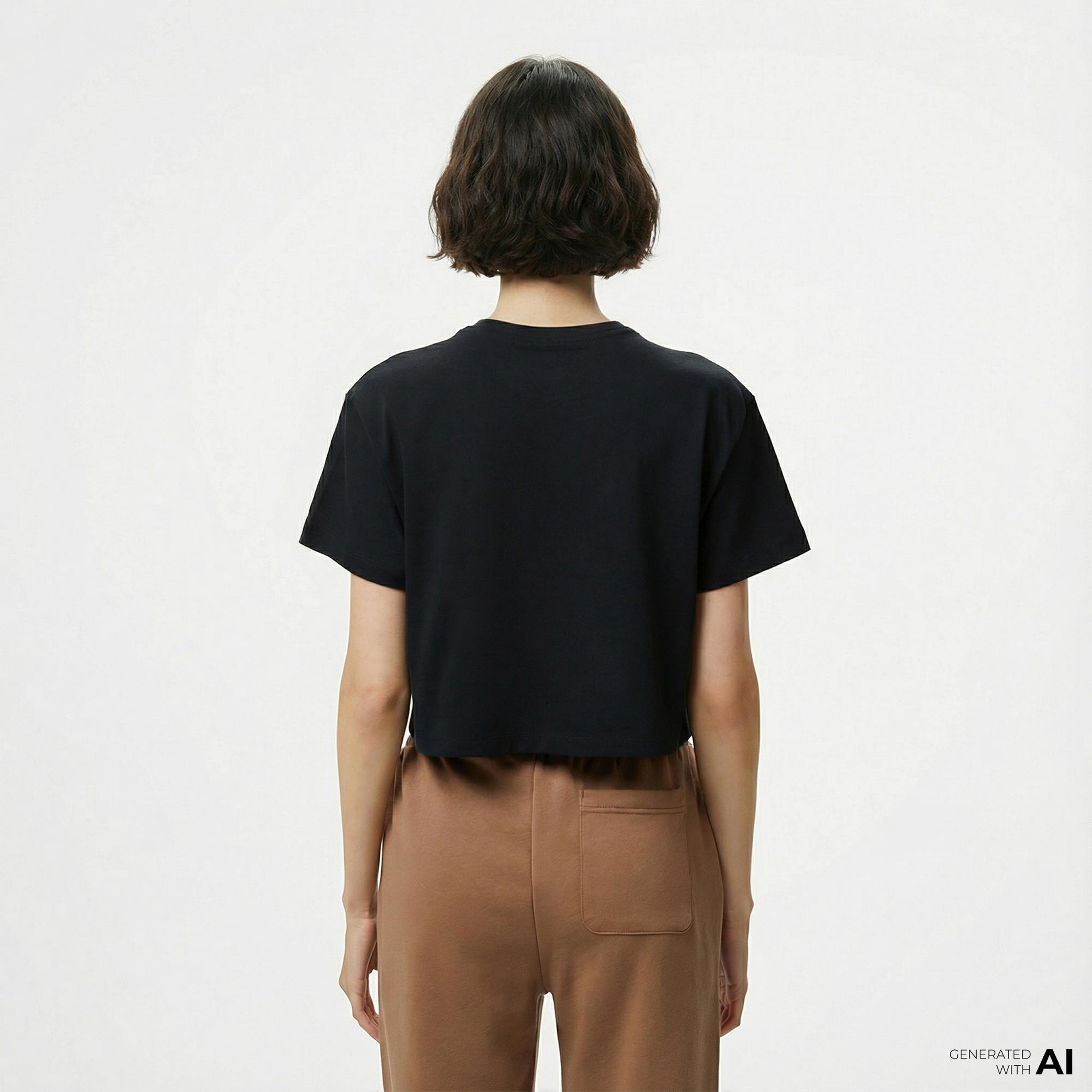 Converse Kadın Siyah T-Shirt