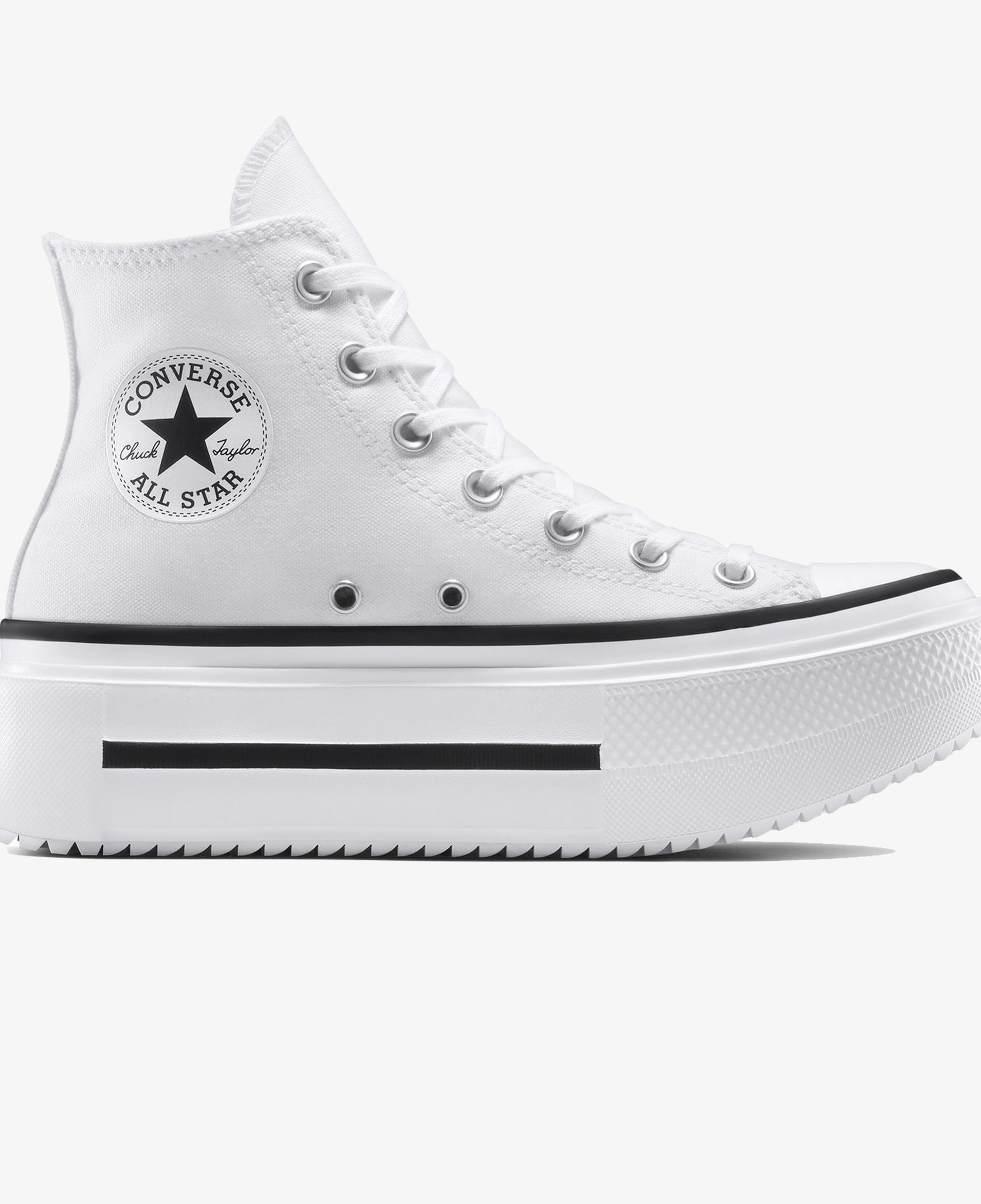 Converse Chuck Taylor All Star Lift Double Stack Unisex Beyaz Sneaker