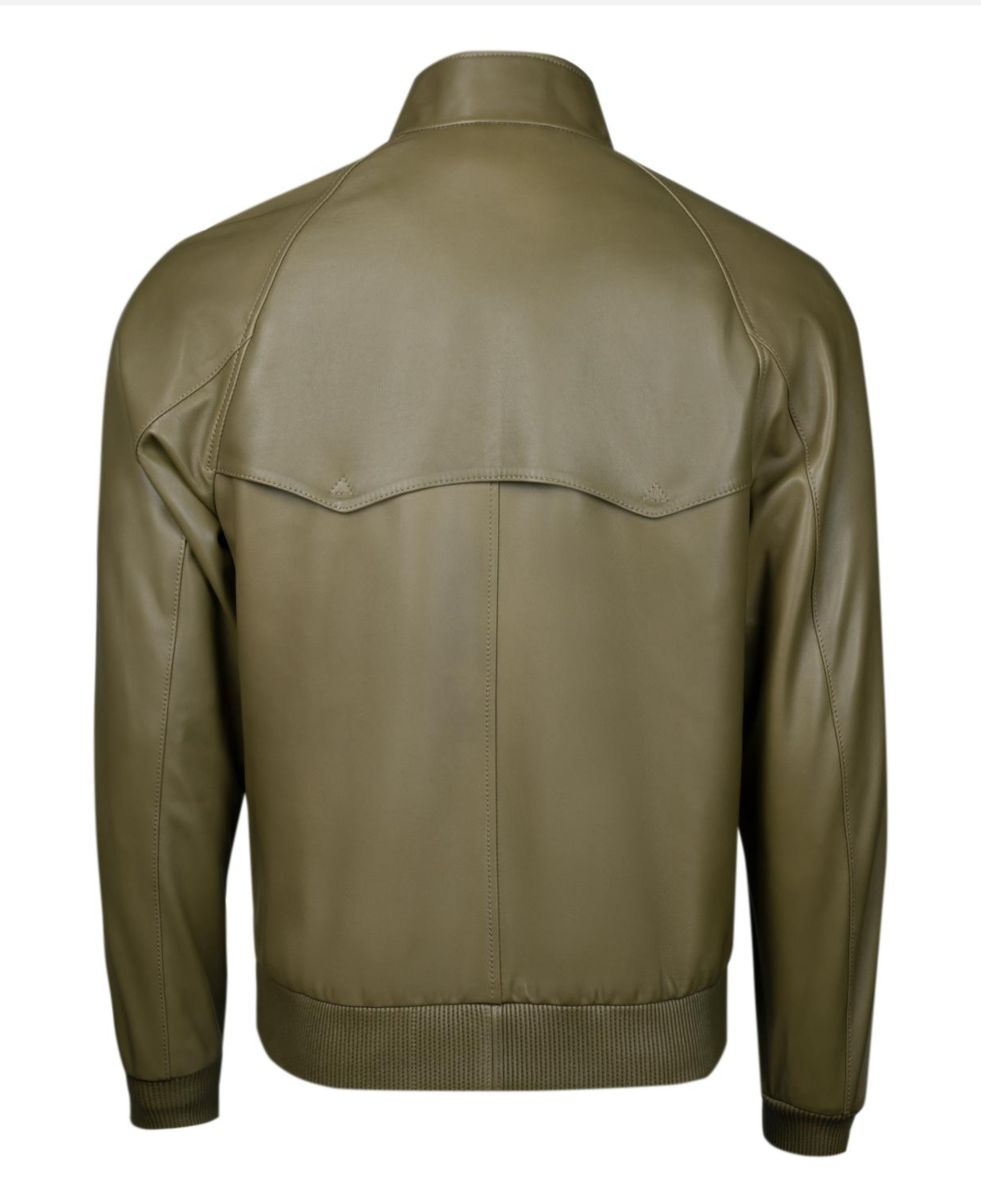 Akando Haki Erkek Bomber Deri Ceket