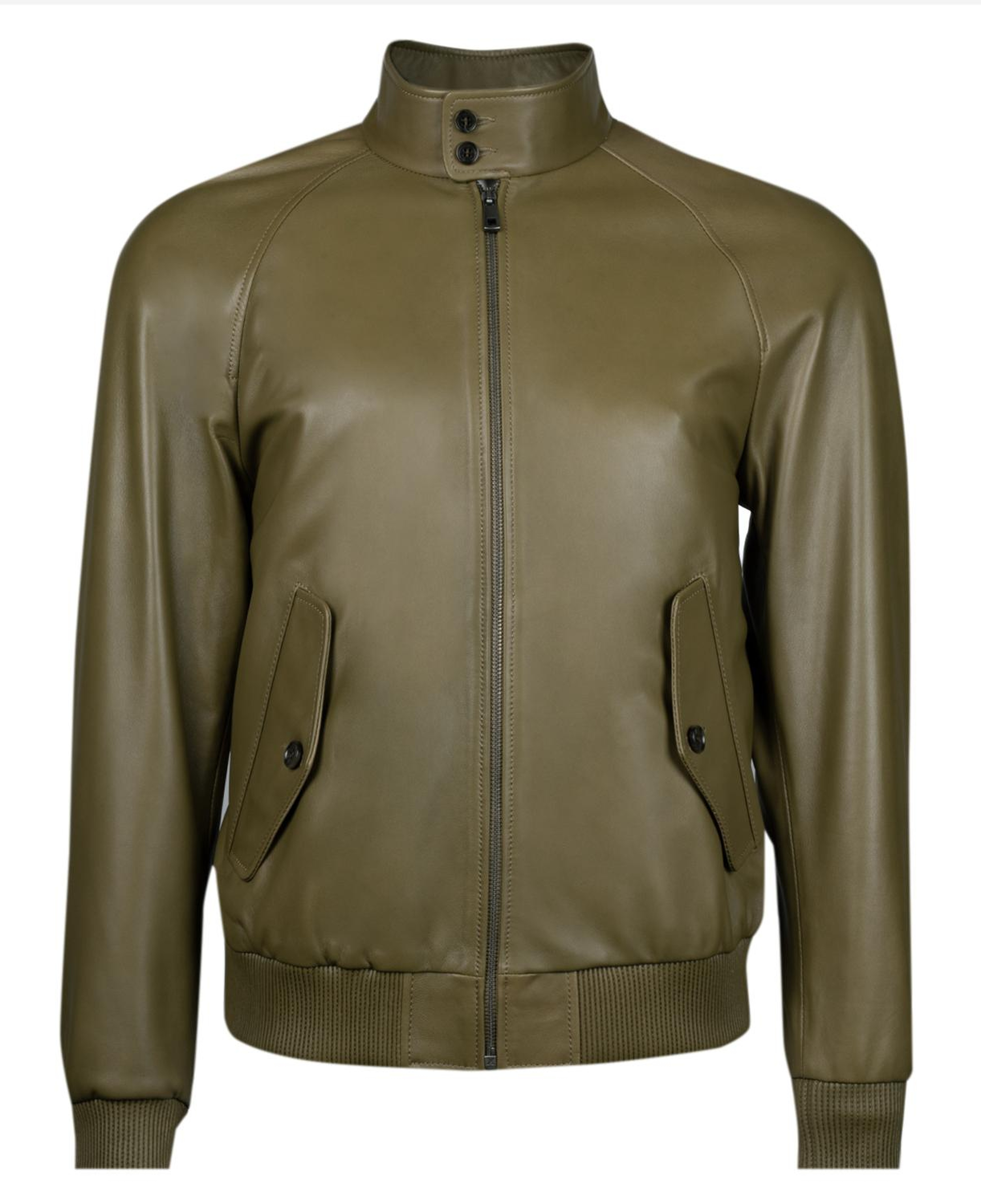 Akando Haki Erkek Bomber Deri Ceket