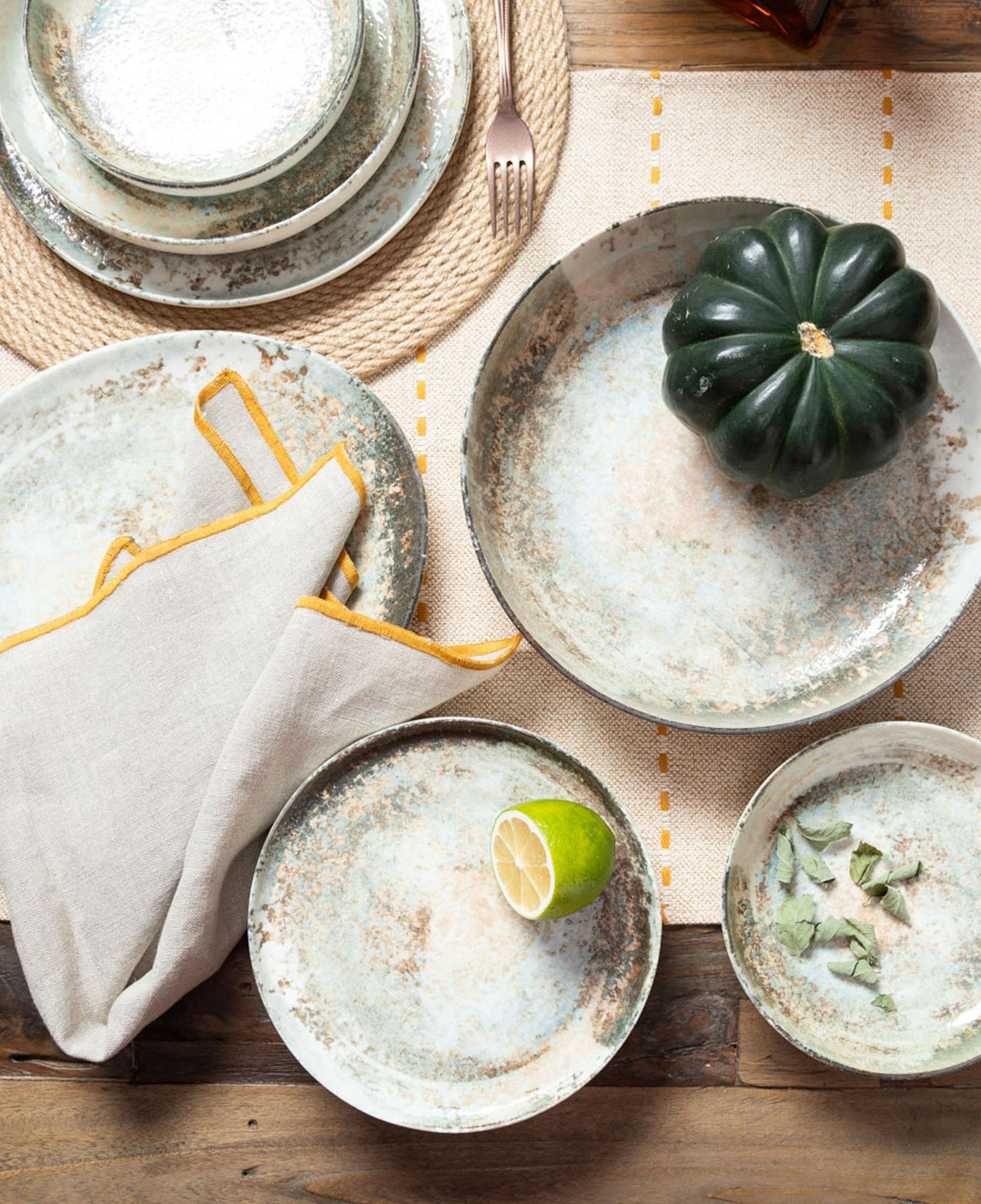 ASSOS ÇUKUR TABAK SETİ 6LI - 22CM