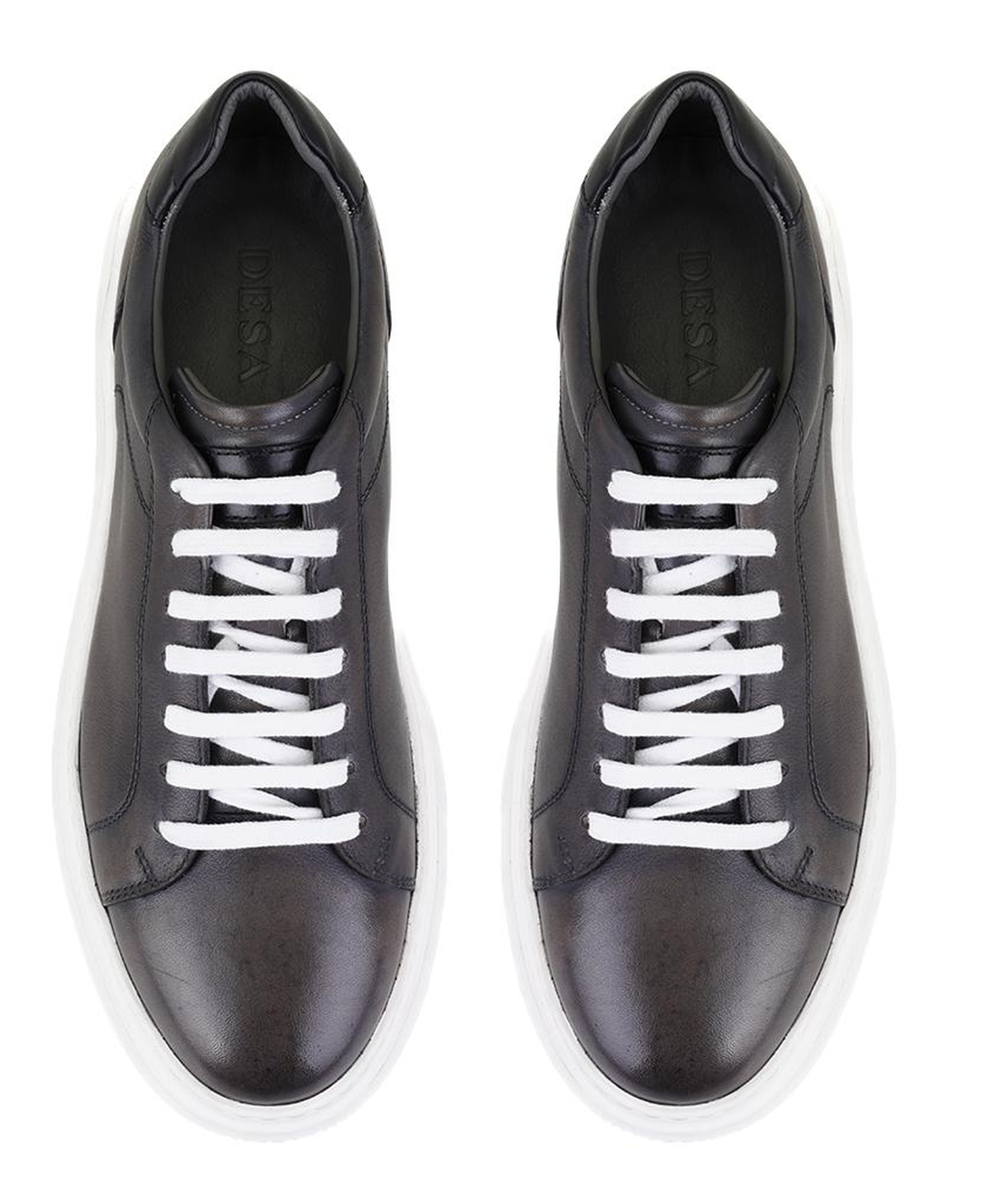 Lindon Gri Erkek Deri Spor Ayakkabı