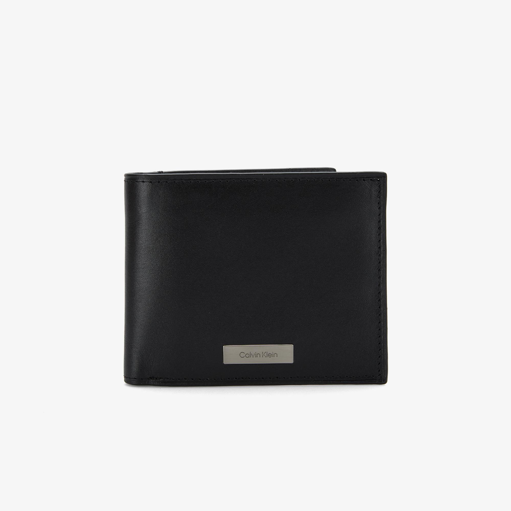 Calvin Klein Plaque Erkek Siyah Cüzdan