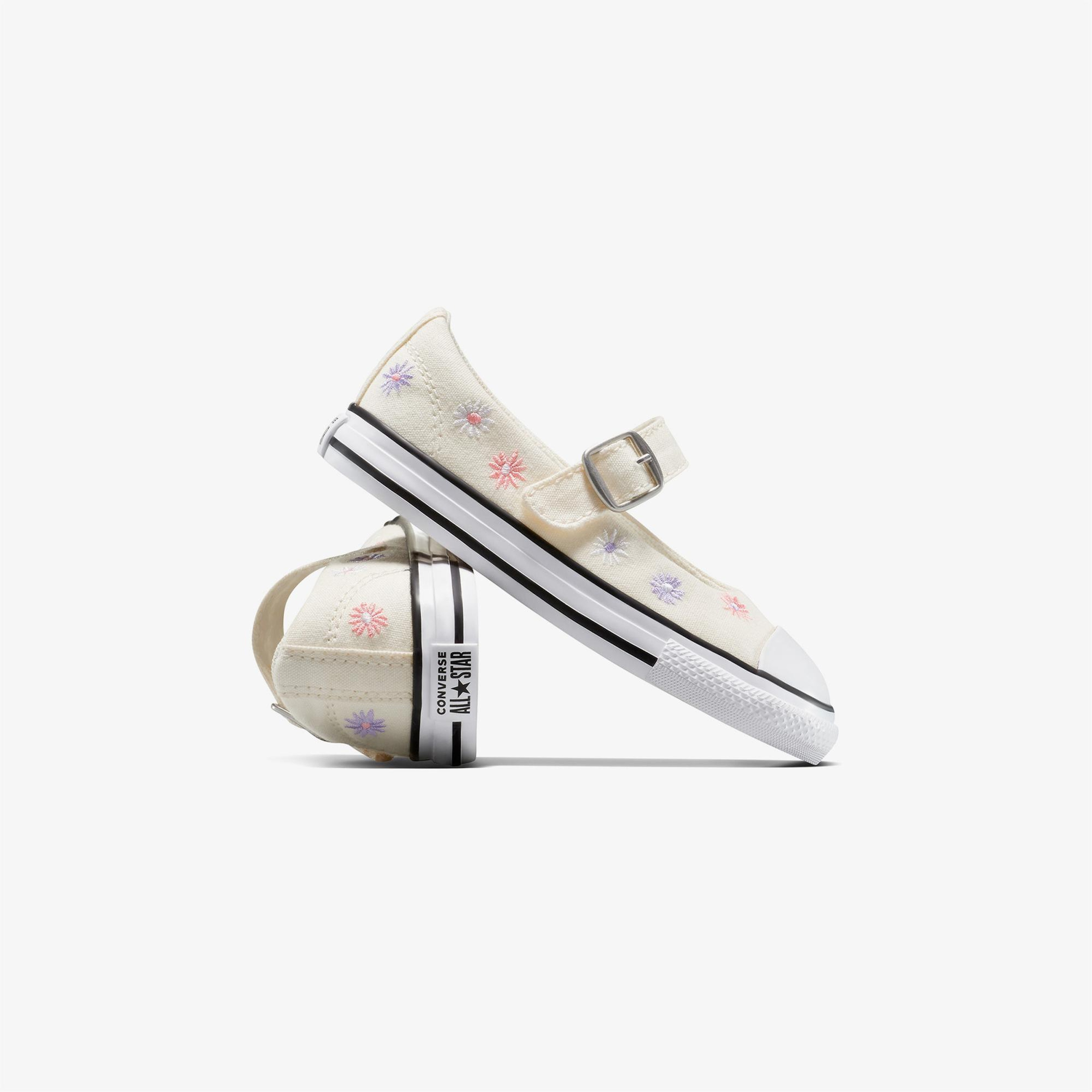 Converse Chuck Taylor All Star Danity Mary Jane Çocuk Krem Sneaker