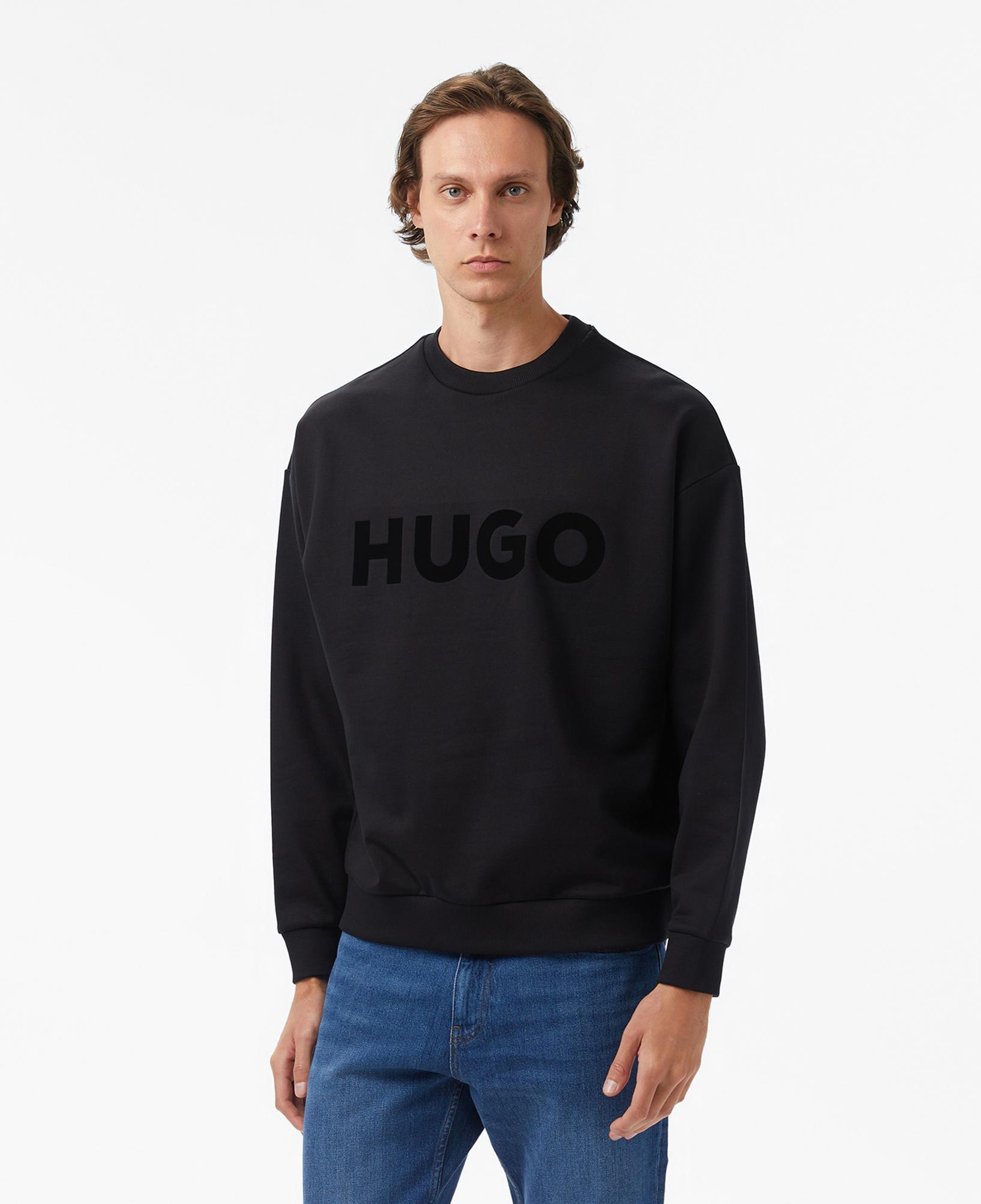 Hugo Dinex Erkek Siyah Sweatshirt