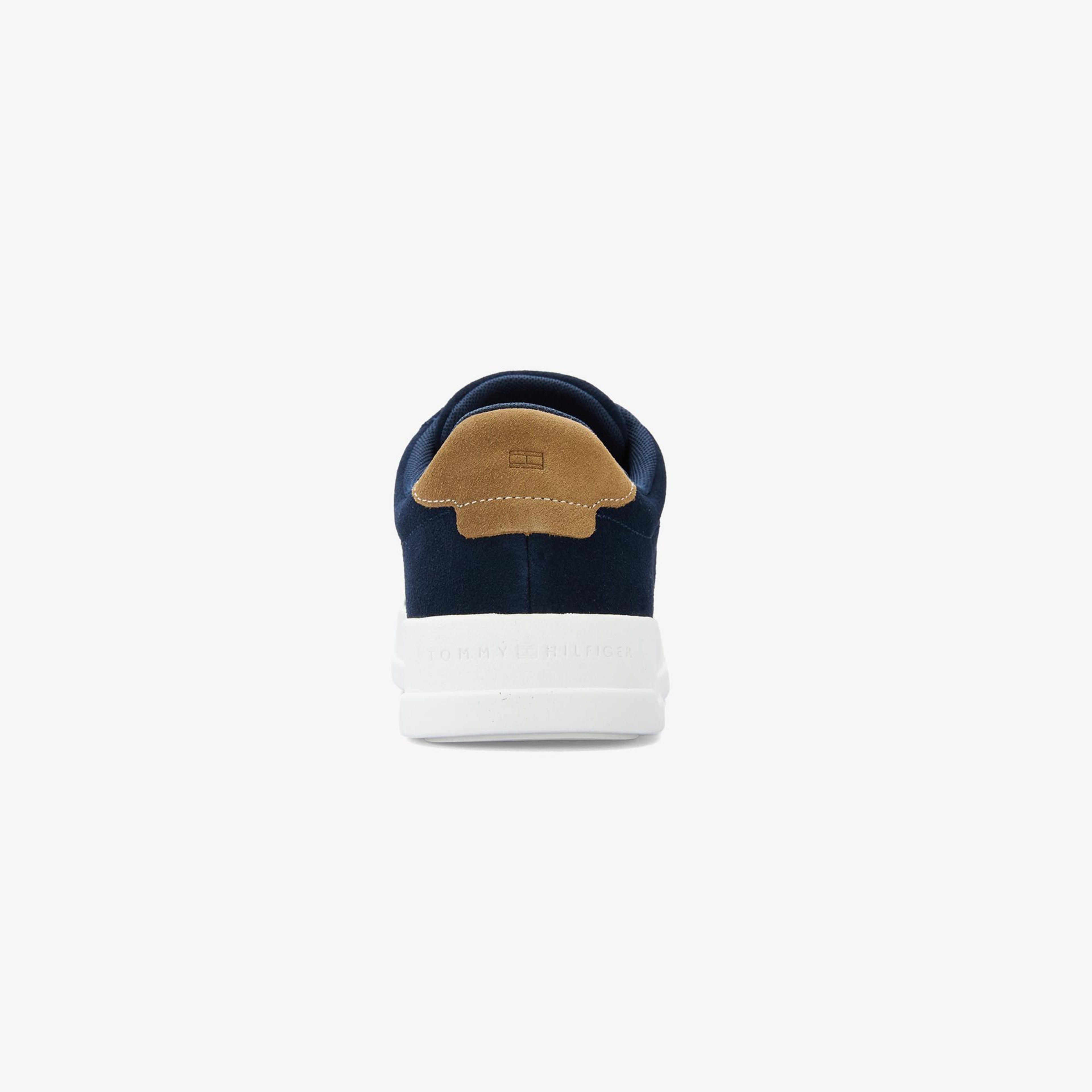 Tommy Hilfiger Court Summer Suede Erkek Lacivert Sneaker