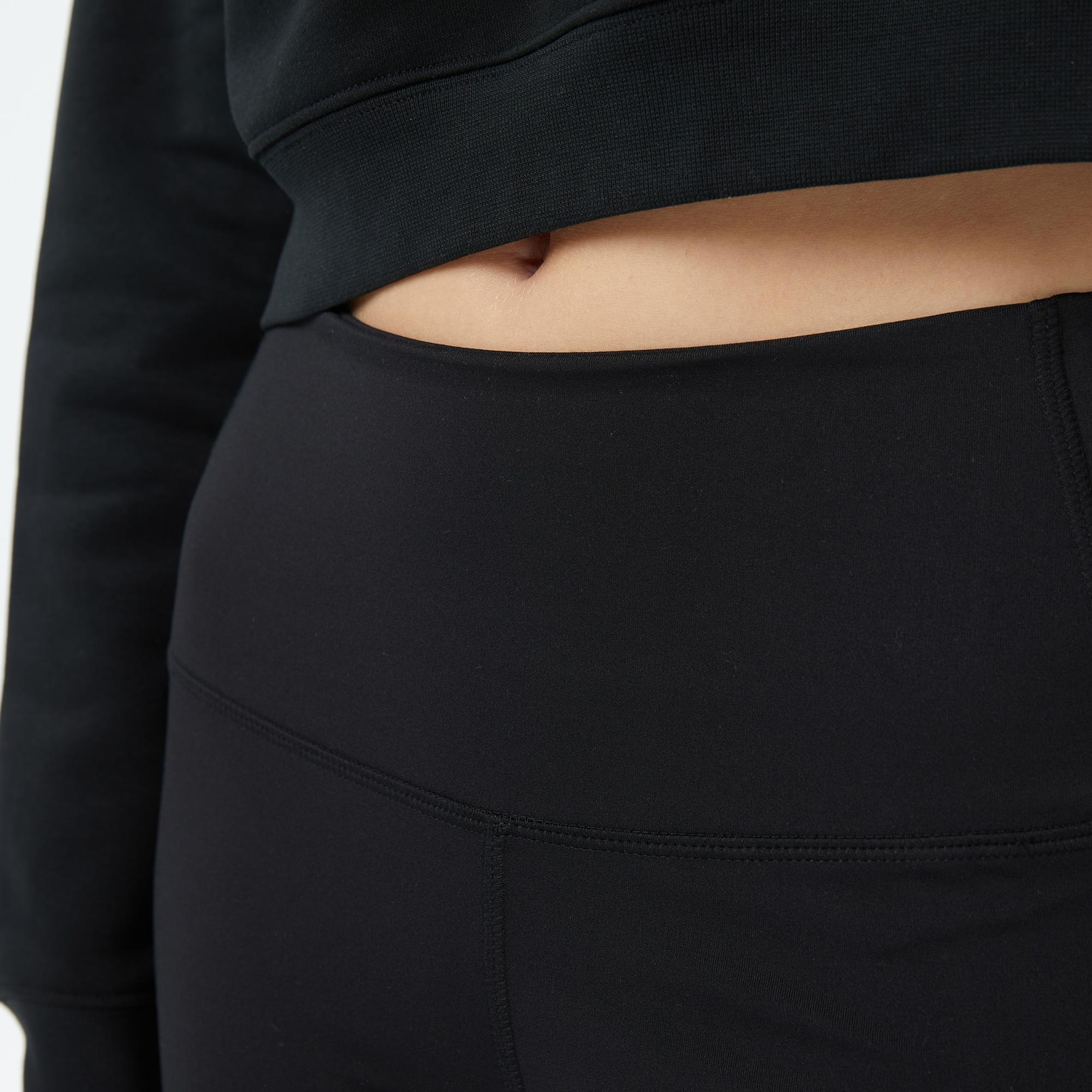 Converse Kadın Siyah Kısa Tayt