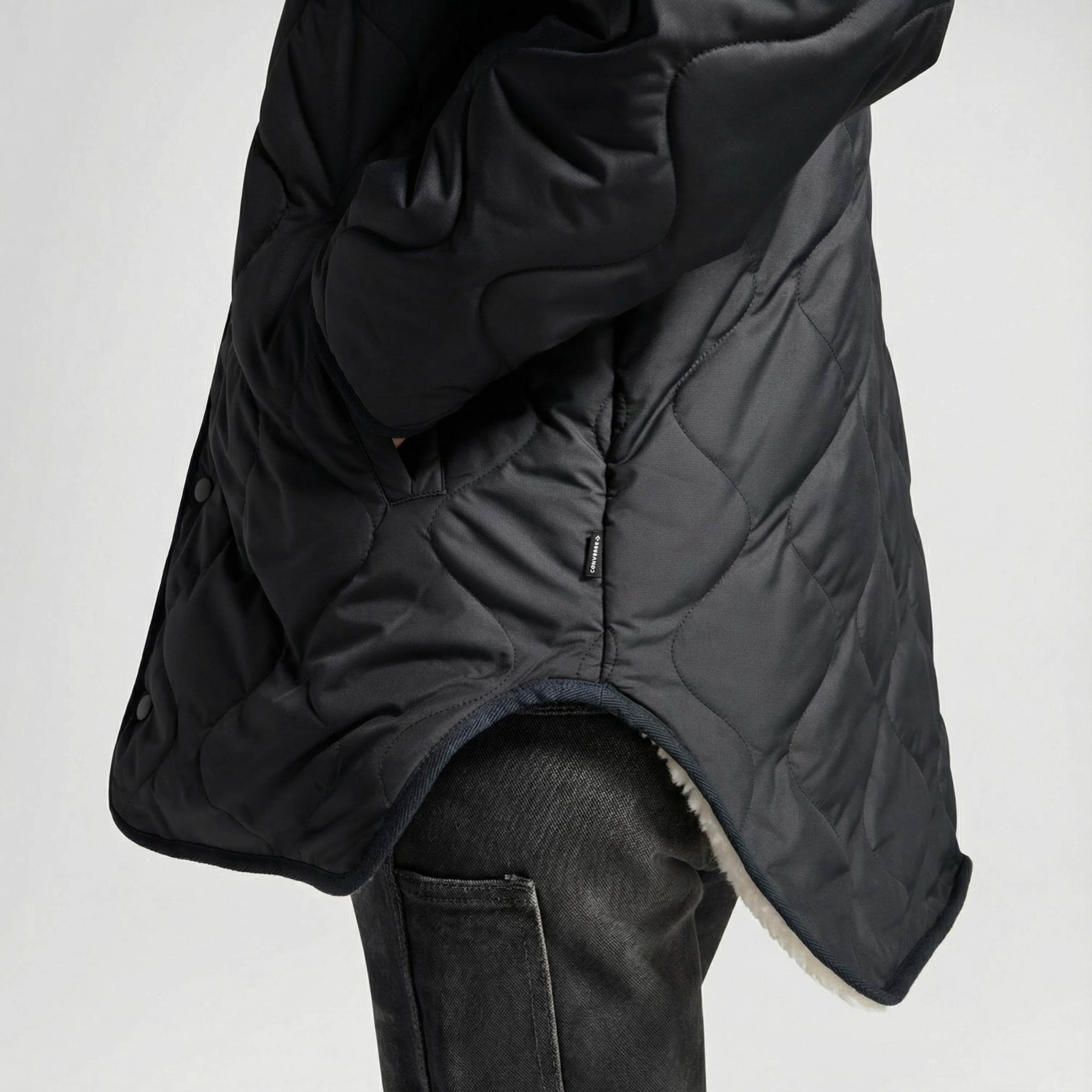 Converse Malden Liner Kadın Siyah Ceket