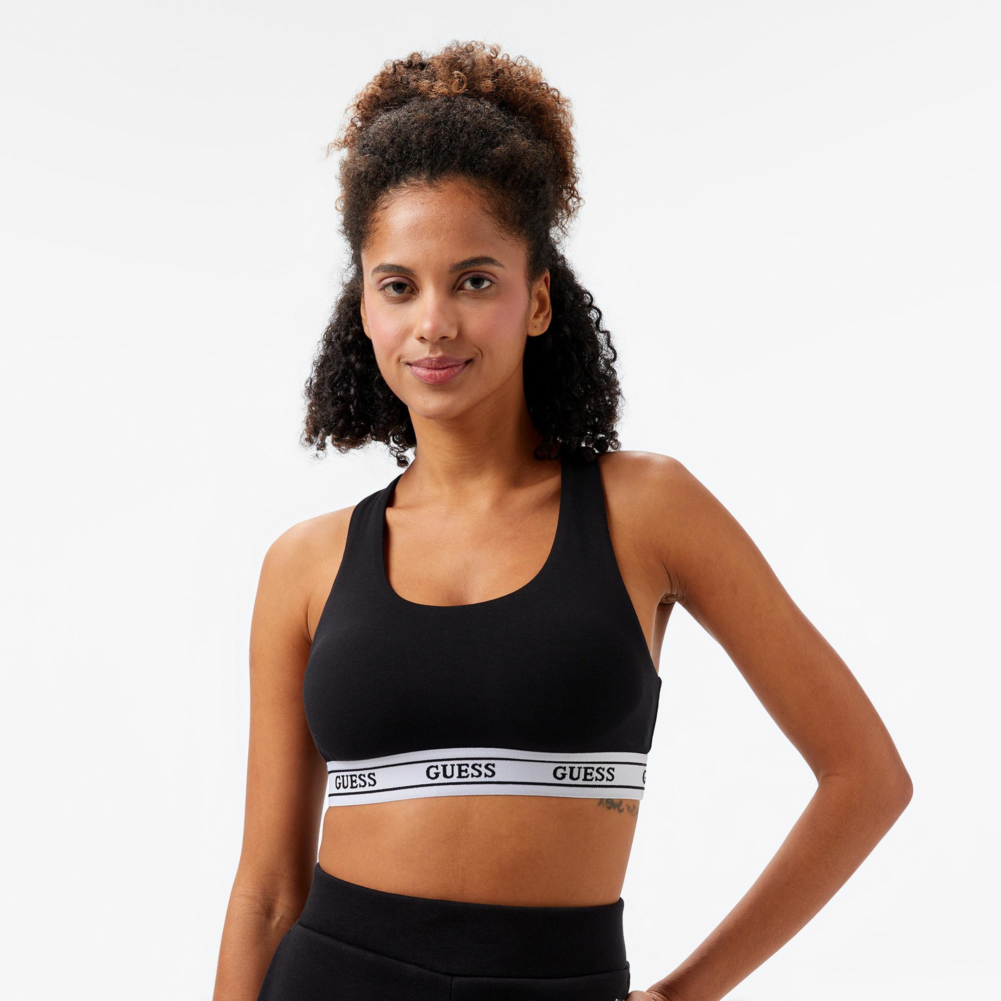 Guess New Aline Kadın Siyah Bra