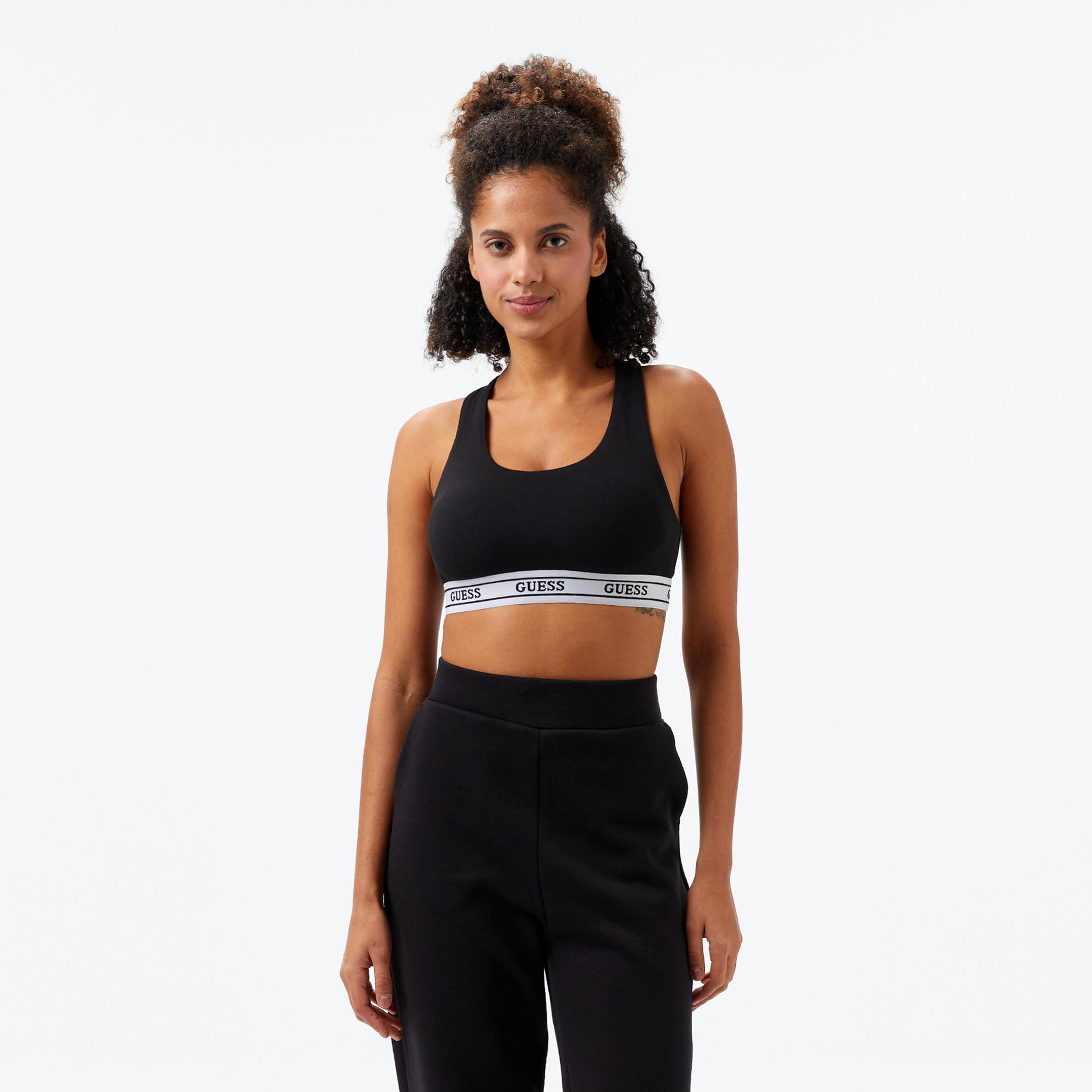 Guess New Aline Kadın Siyah Bra