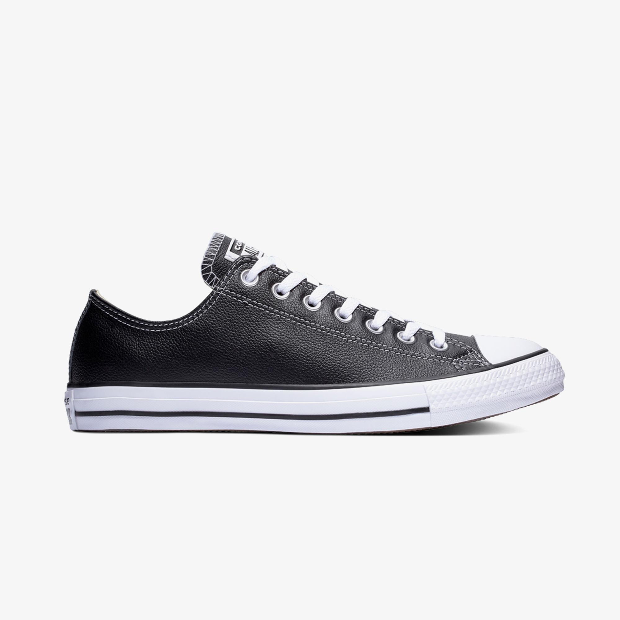 Converse Chuck Taylor All Star Unisex Siyah Deri Sneaker