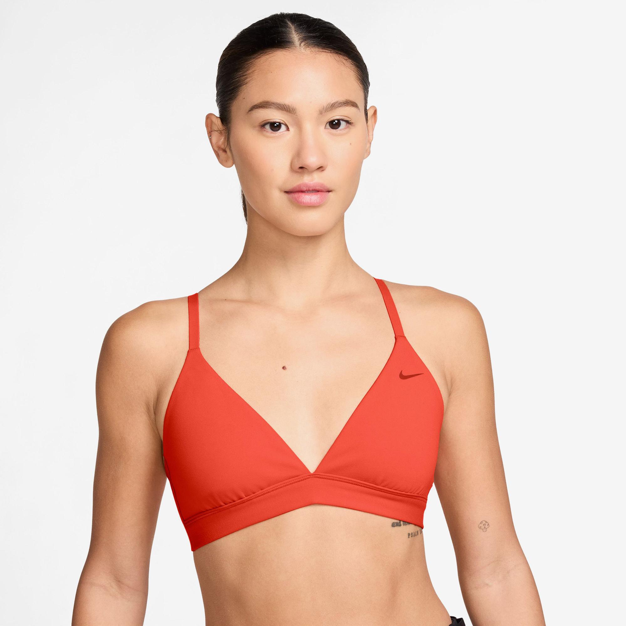 Nike Dri-Fit Form Kadın Kırmızı Bra