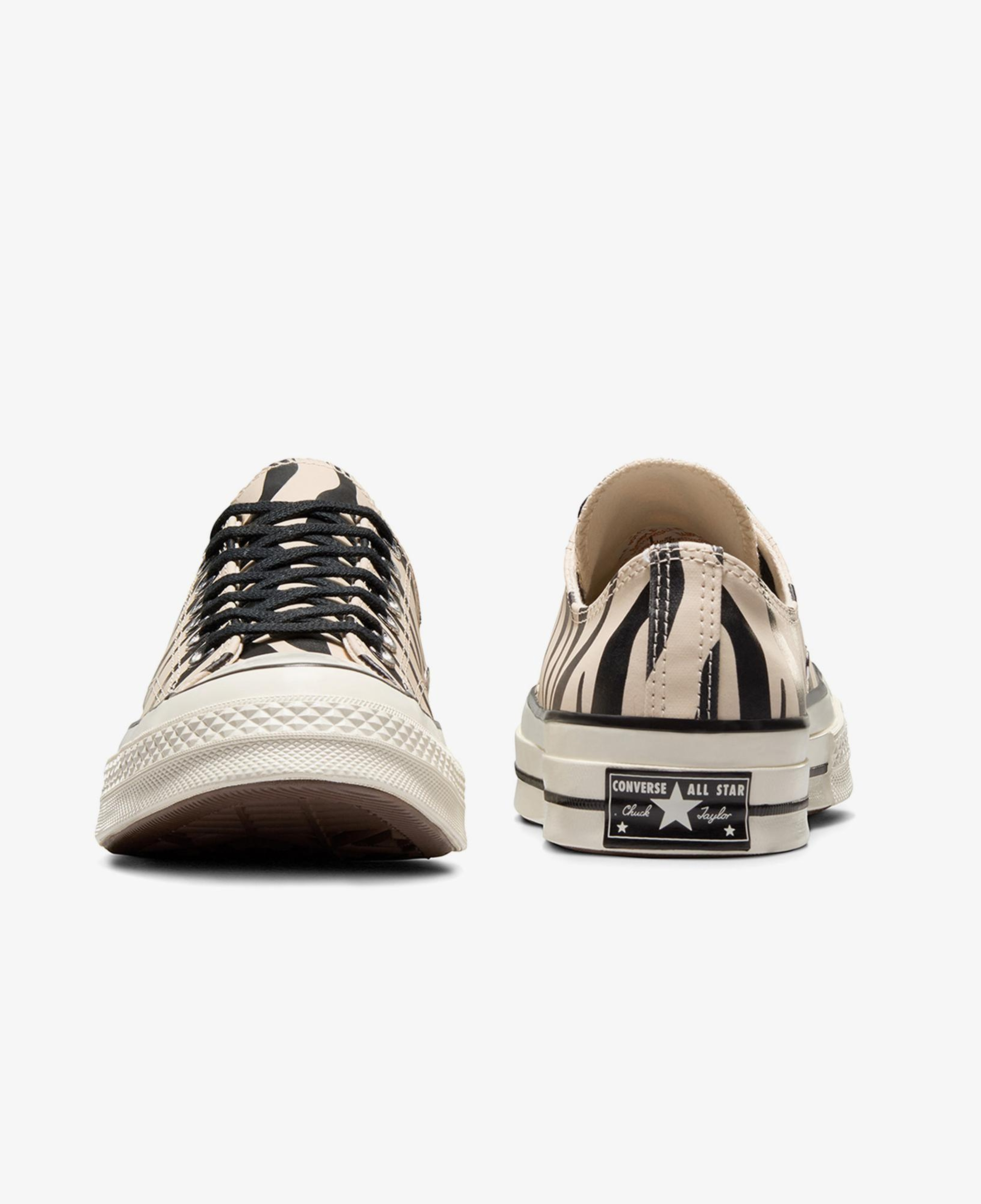 Converse Chuck 70 Zebra Print Unisex Bej Sneaker
