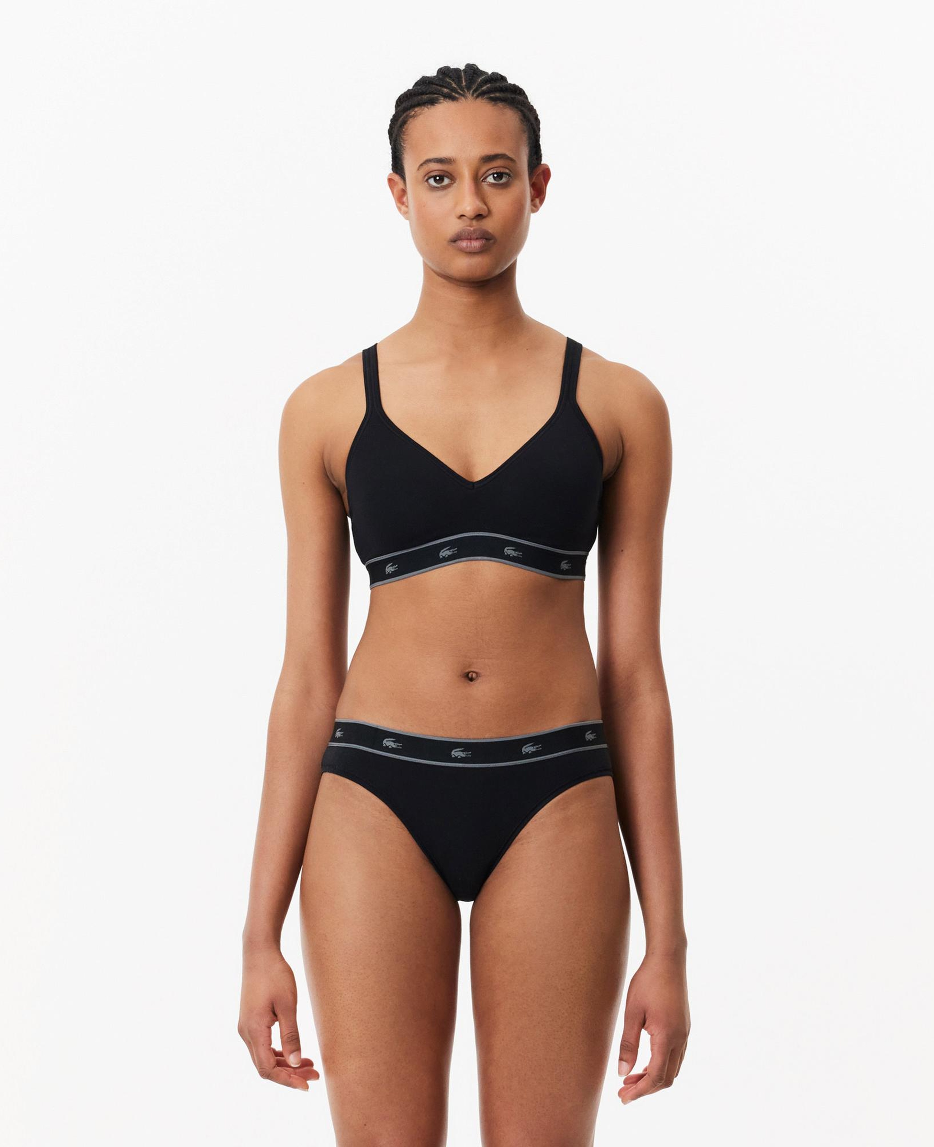 Lacoste Kadın Siyah Bra