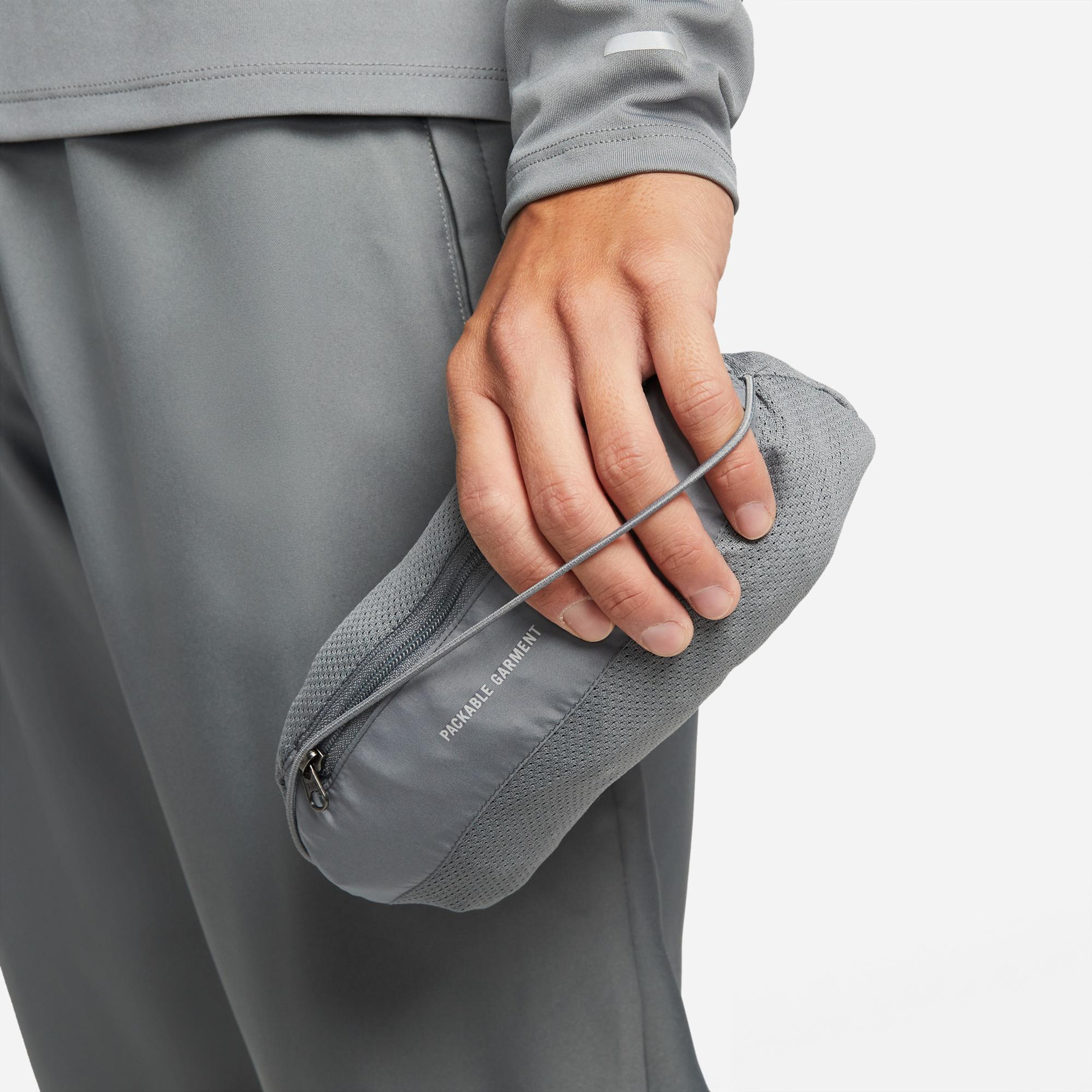 Nike Repel Miler Erkek Gri Rüzgarlık