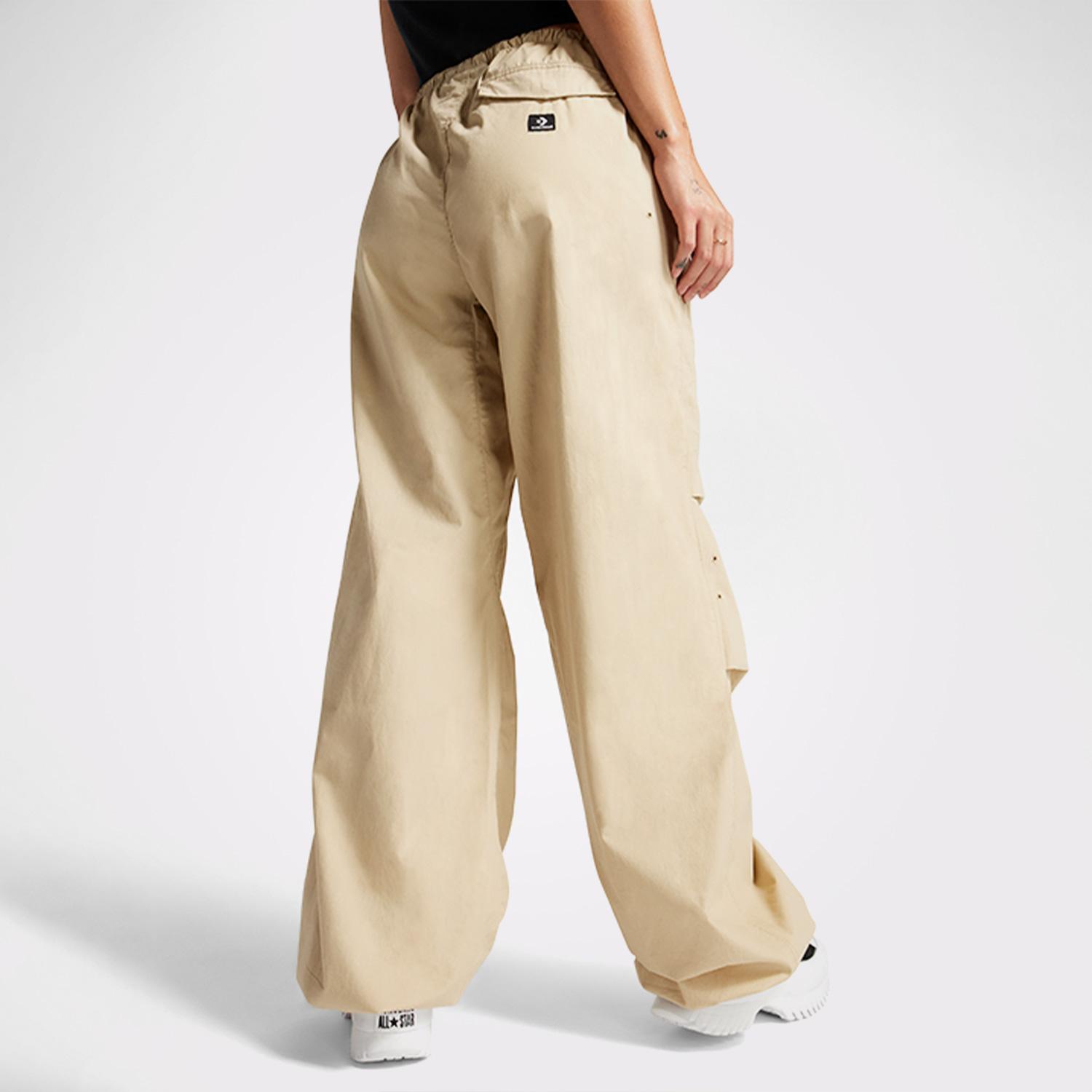 Converse Kadın Bej Paraşüt Pantolon