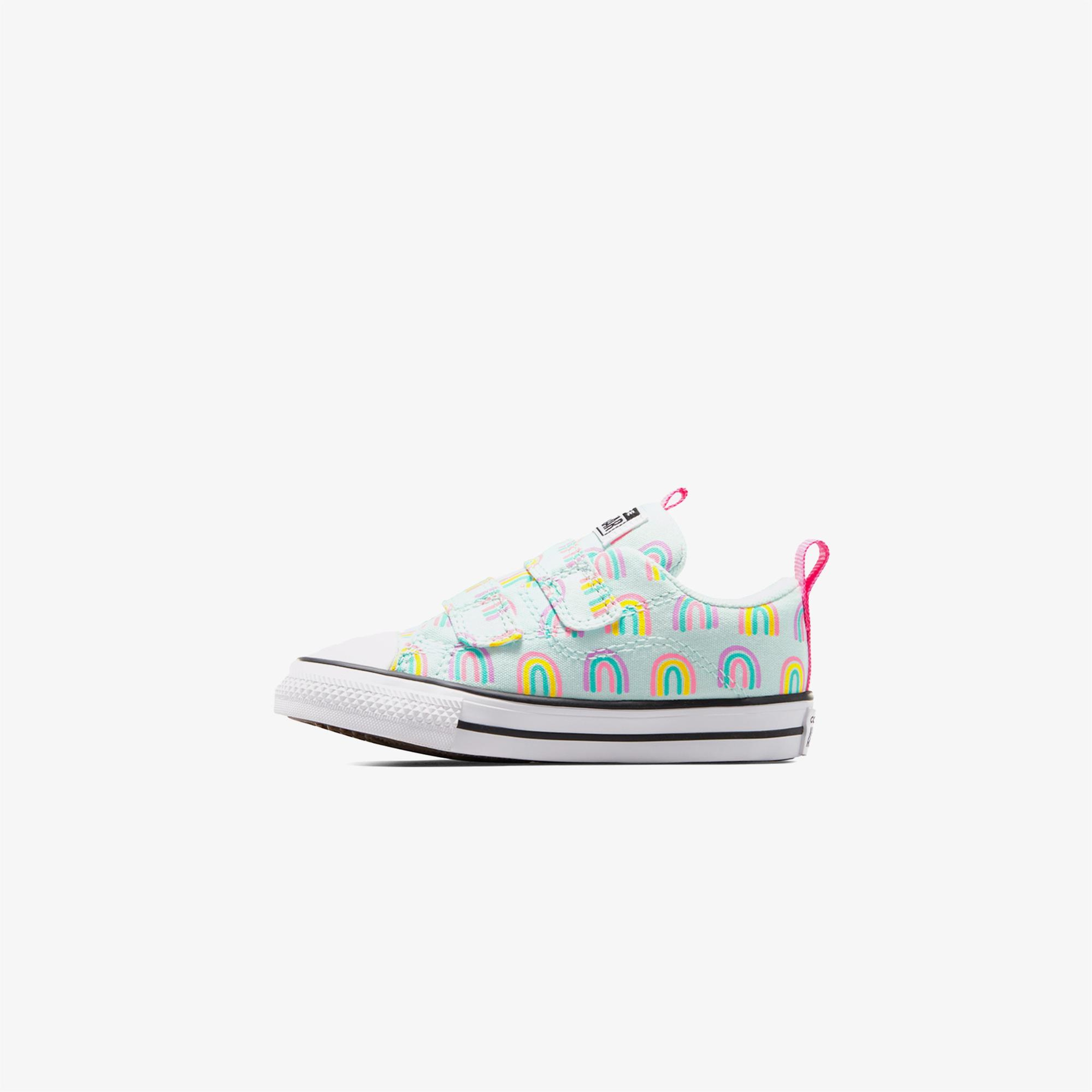 Converse Chuck Taylor All Star Rave Easy-On Rainbows Çocuk Mavi Sneaker