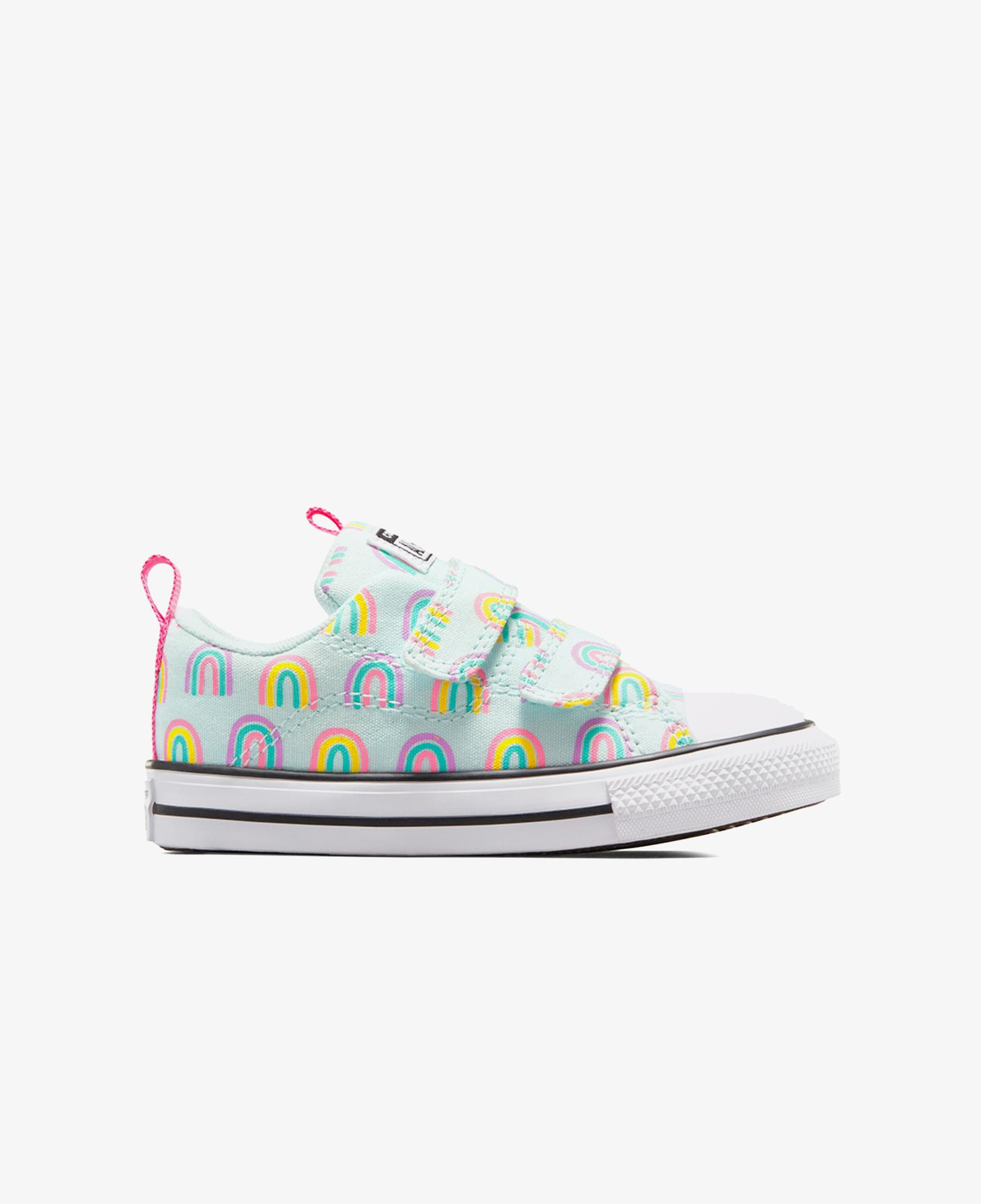 Converse Chuck Taylor All Star Rave Easy-On Rainbows Çocuk Mavi Sneaker