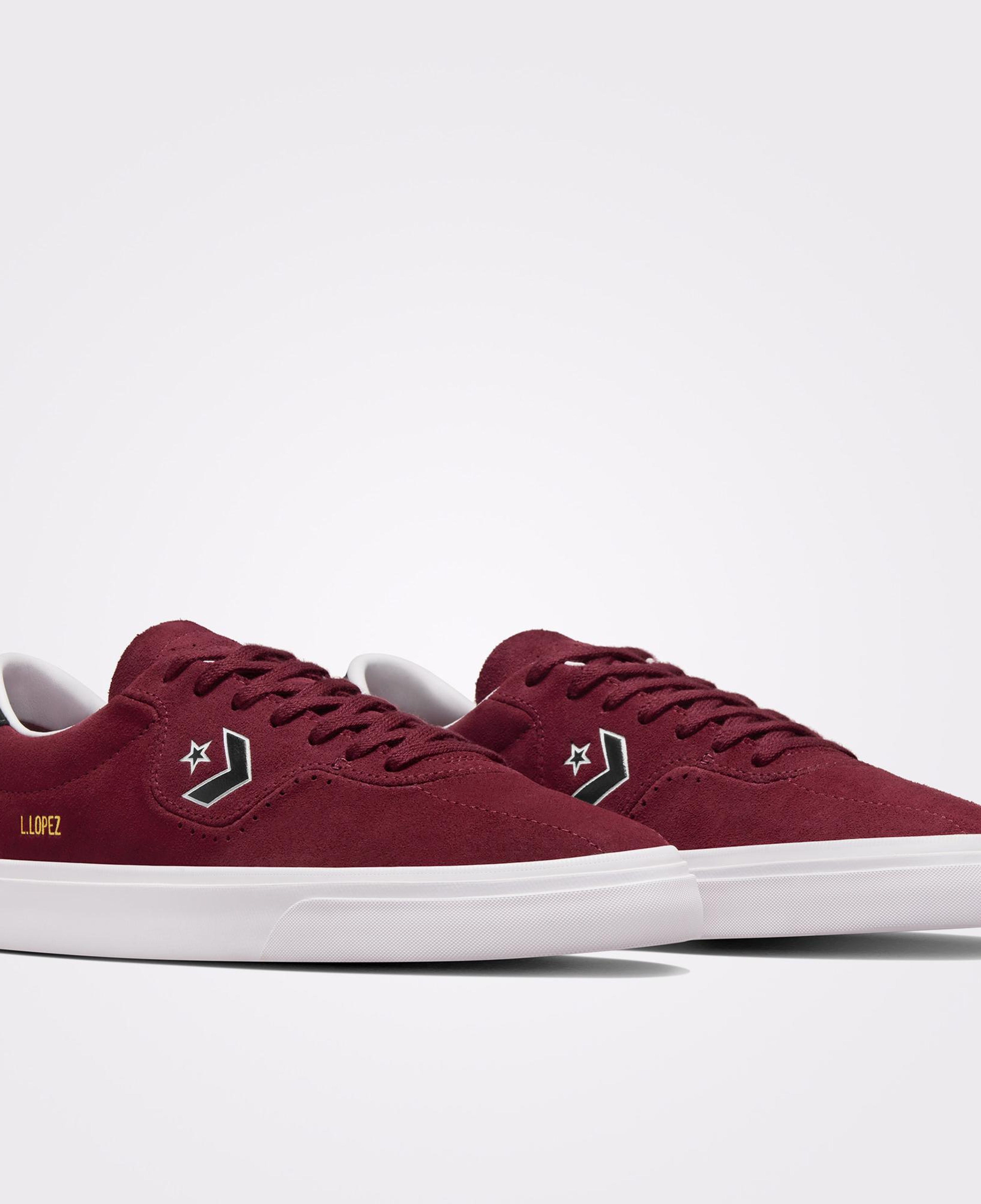 Converse Cons Louie Lopez Pro Unisex Bordo Süet Sneaker