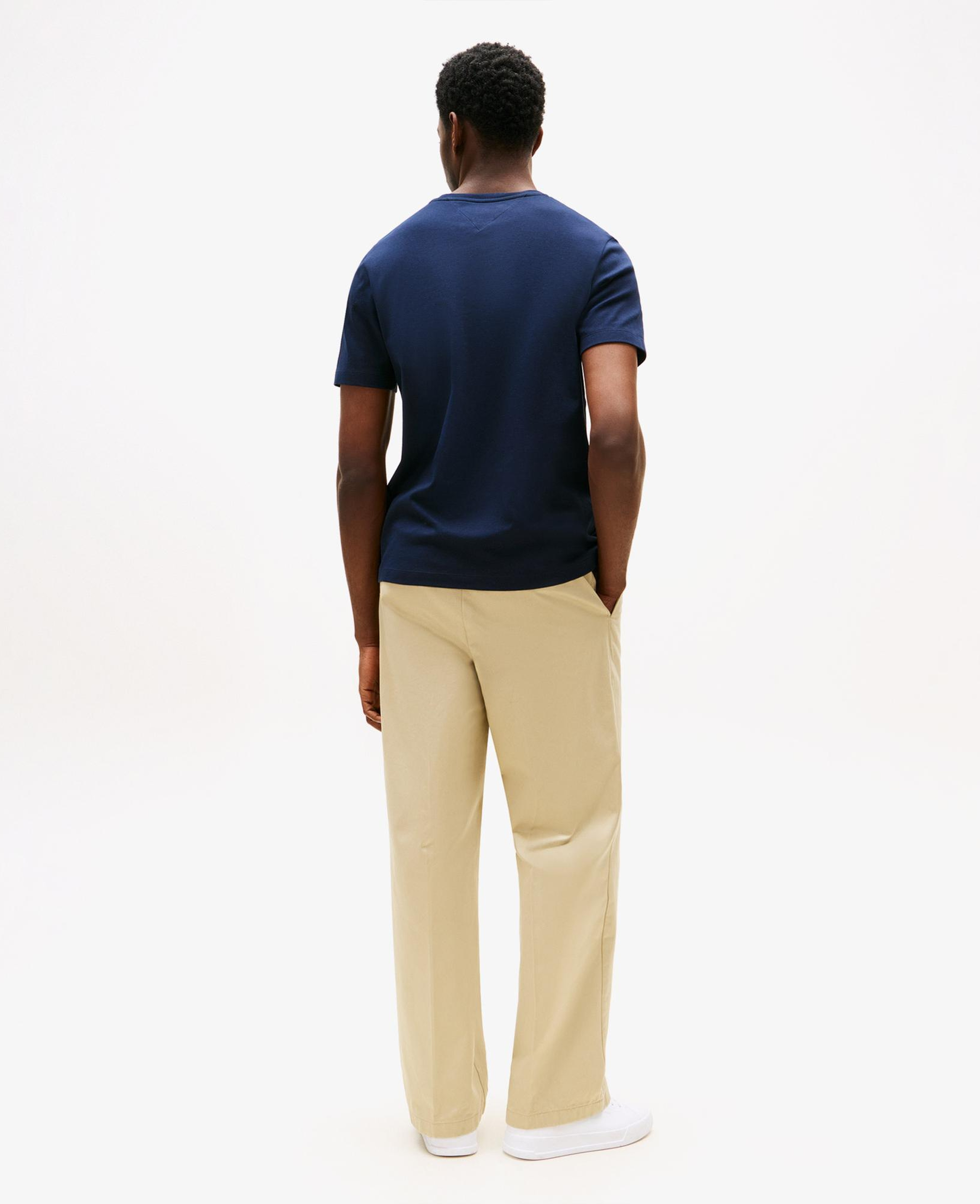 Tommy Hilfiger Elevated Essentials Erkek Lacivert T-Shirt