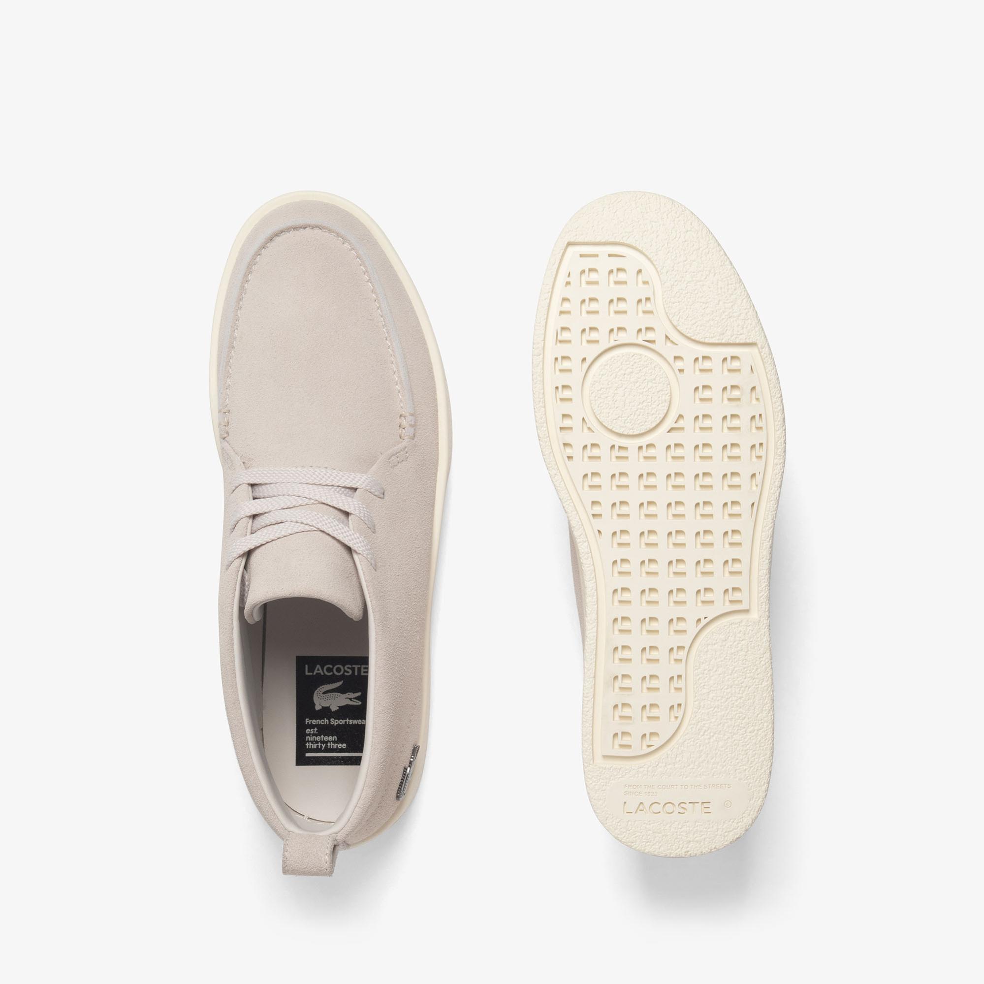 Lacoste Baseshot Chukka Erkek Krem Bot
