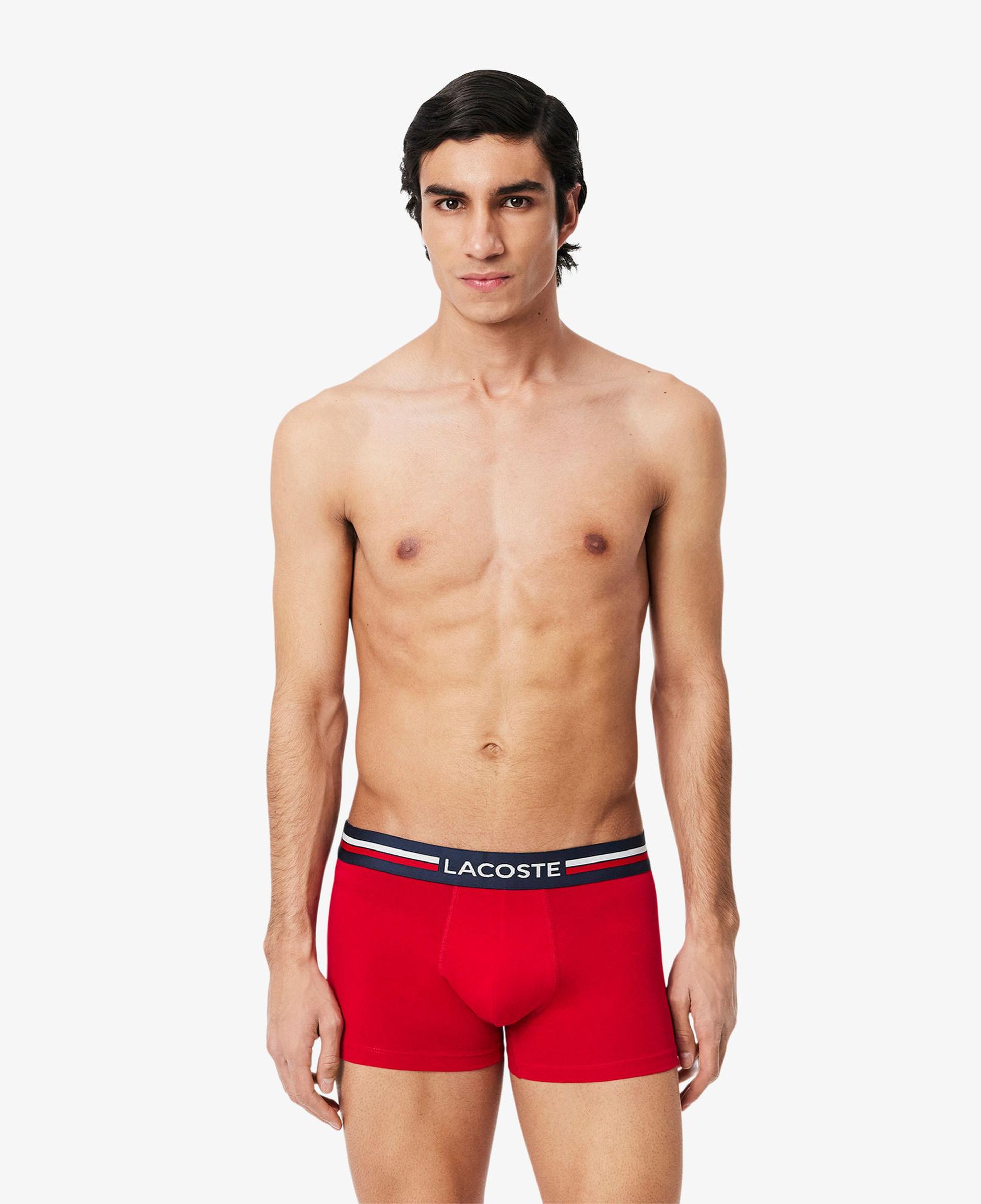 Lacoste Erkek 3'lü Renkli Boxer