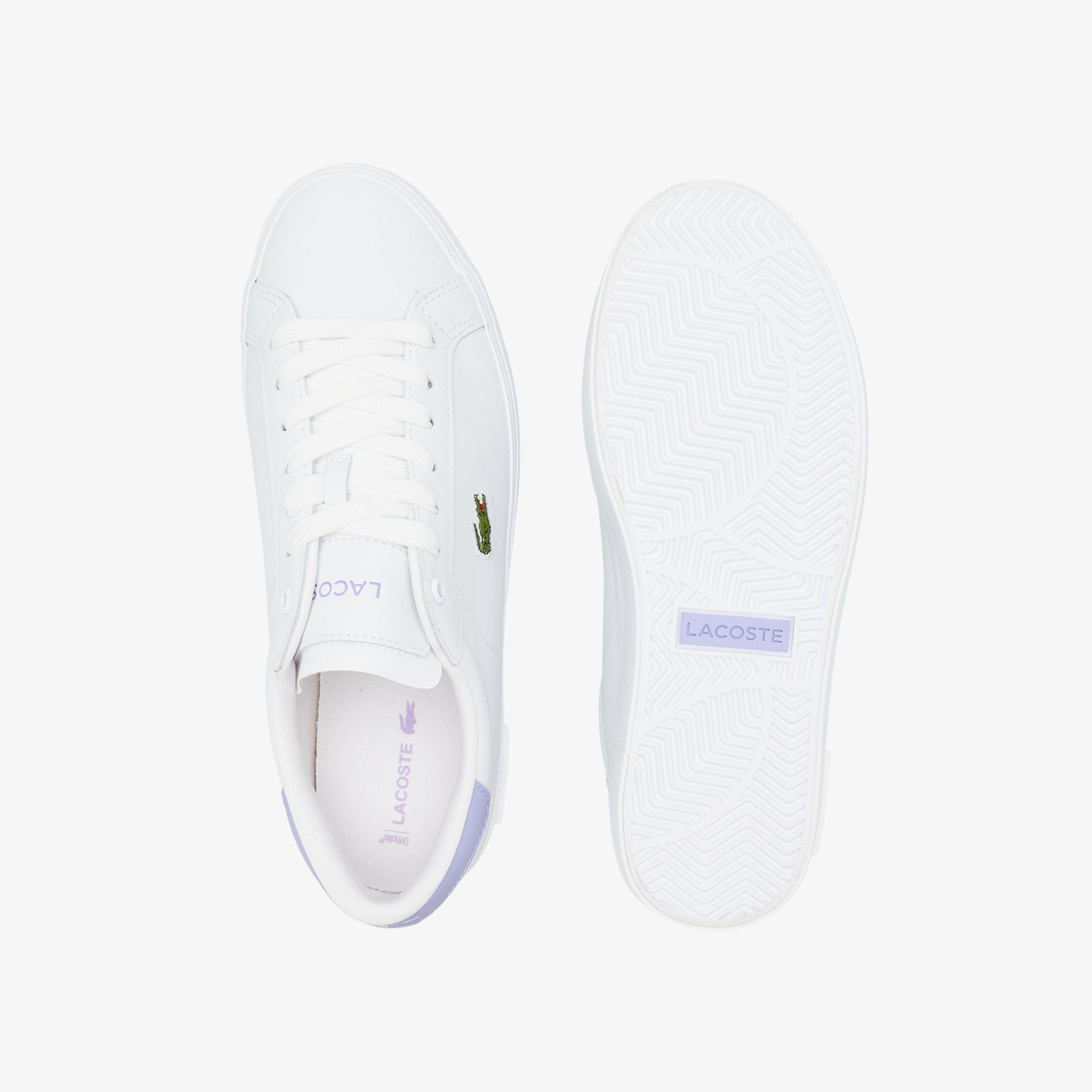 Lacoste Powercourt Kadın Beyaz Sneaker