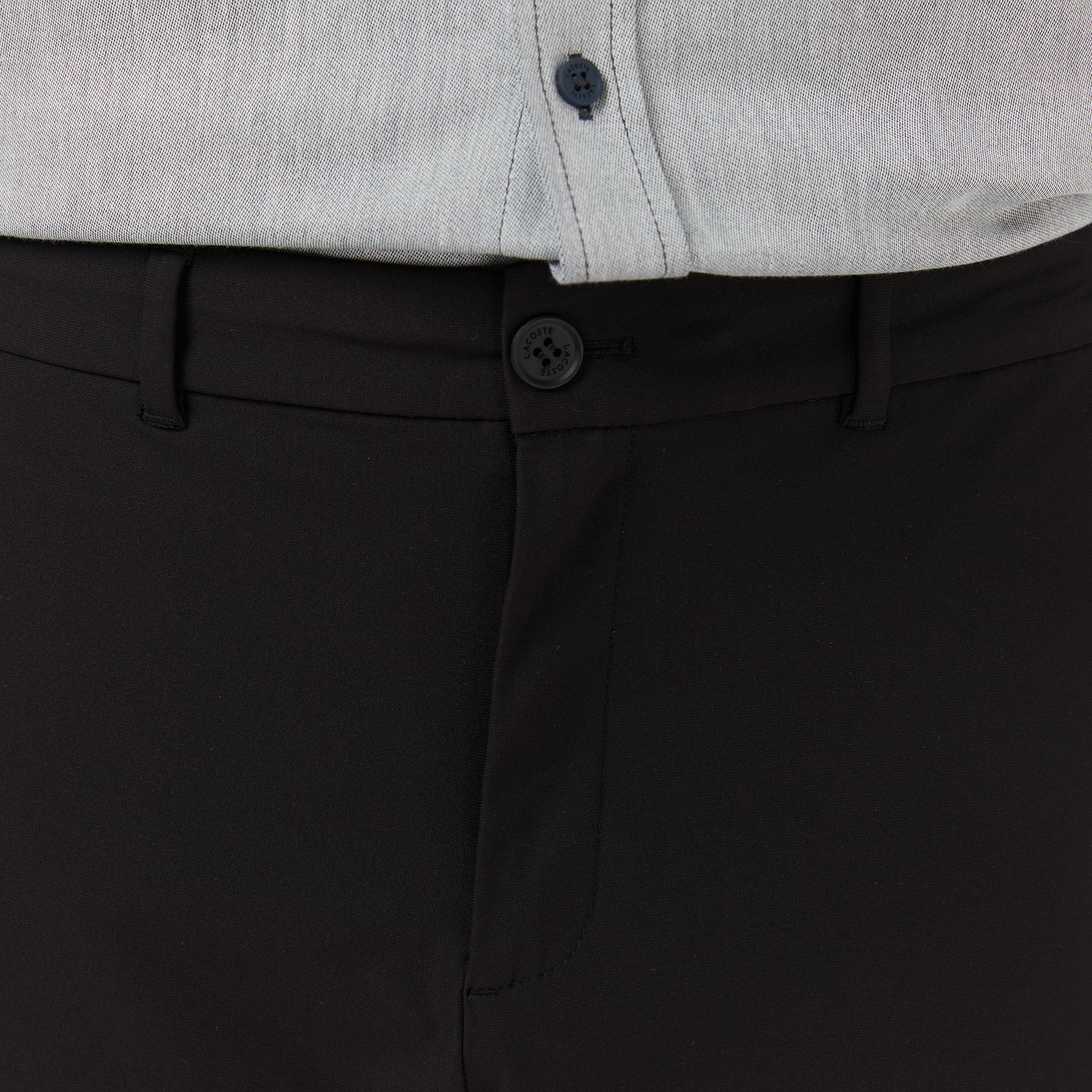 Lacoste Erkek Slim Fit Siyah Pantolon