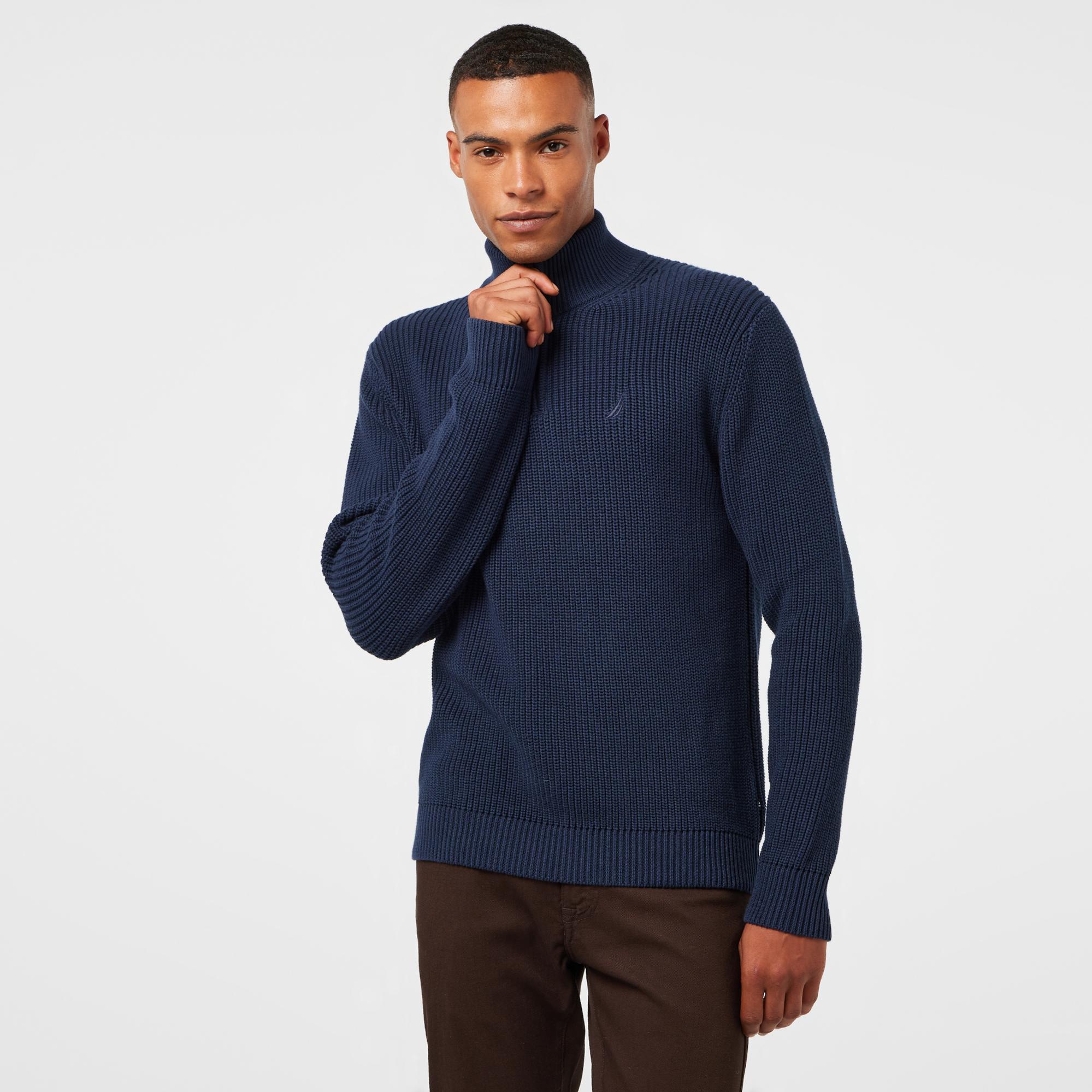 Nautica Erkek Lacivert Regular Fit Kazak