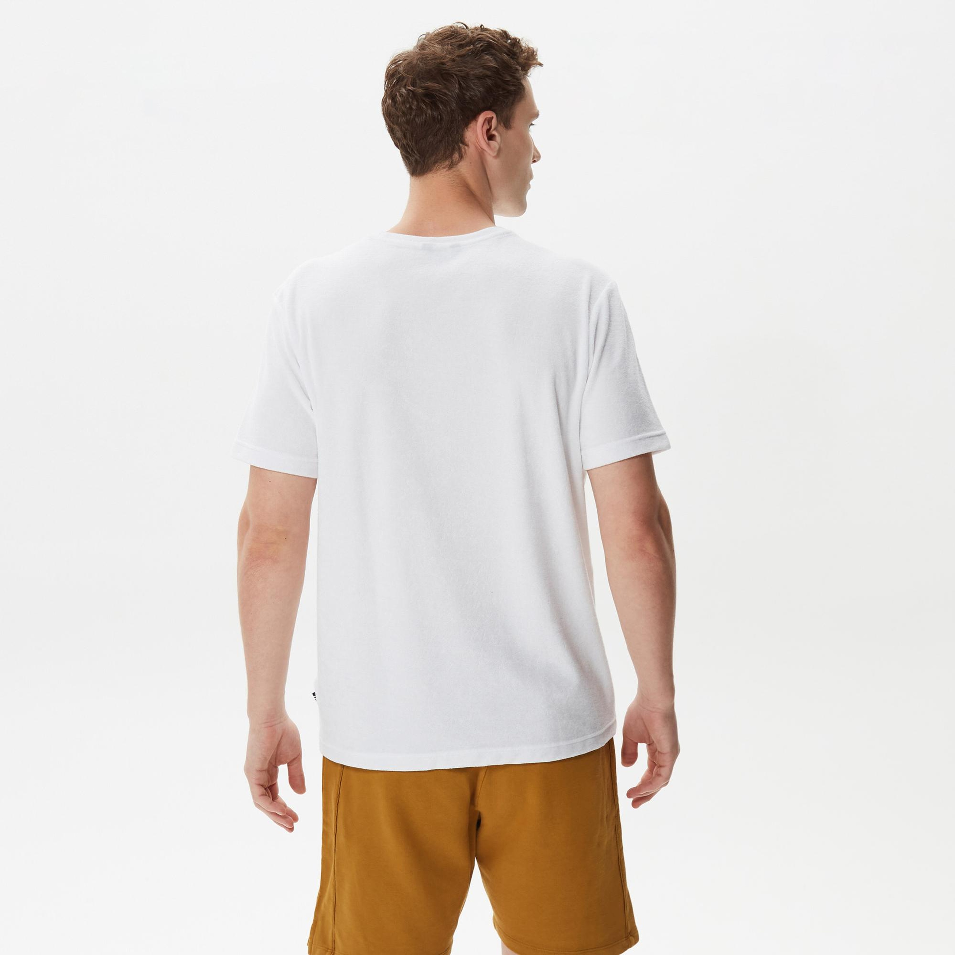 Nautica Erkek Beyaz T-Shirt