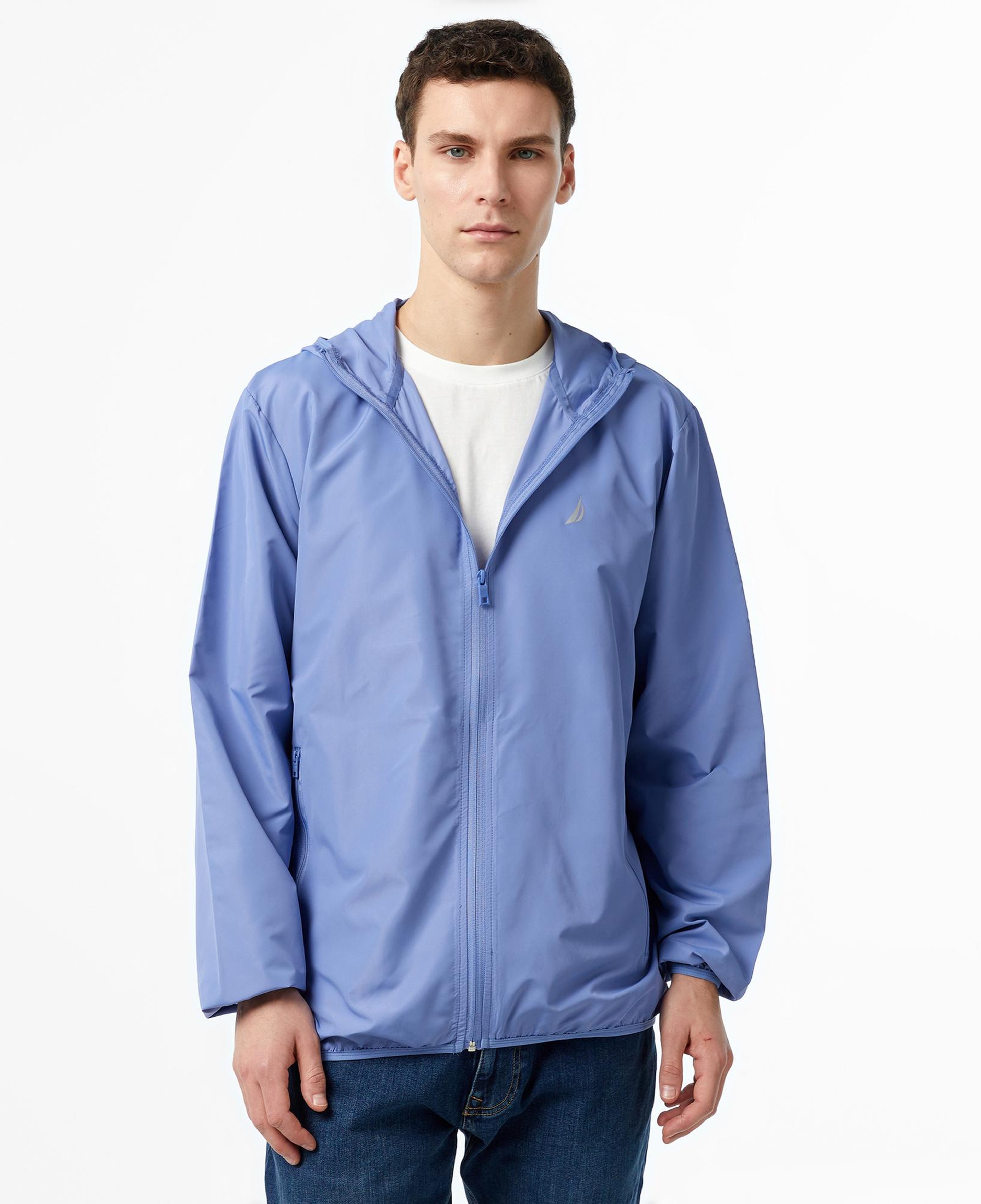 Nautica Erkek Mavi Yağmurluk