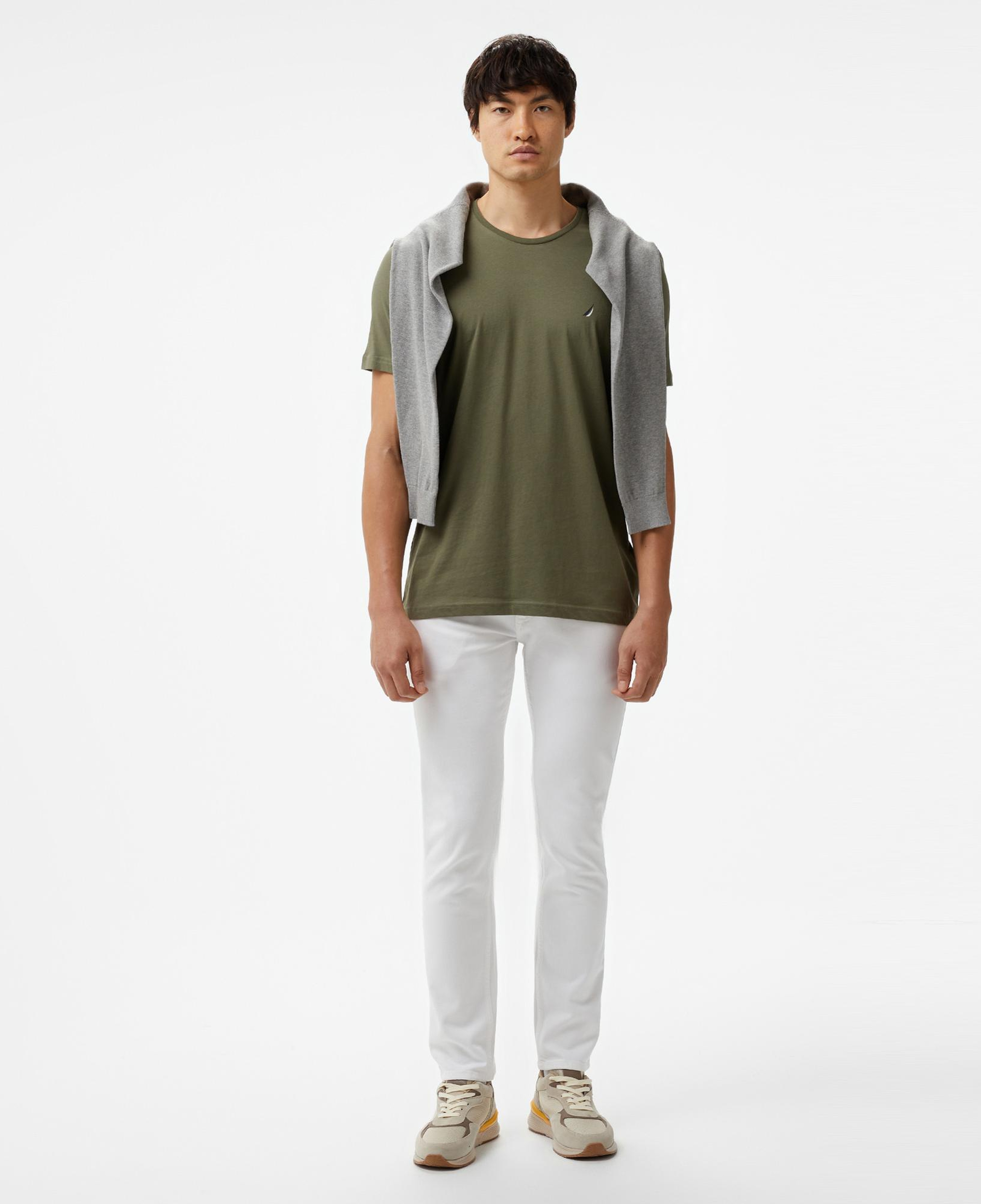 Nautica Erkek Yeşil Standart Fit T-Shirt