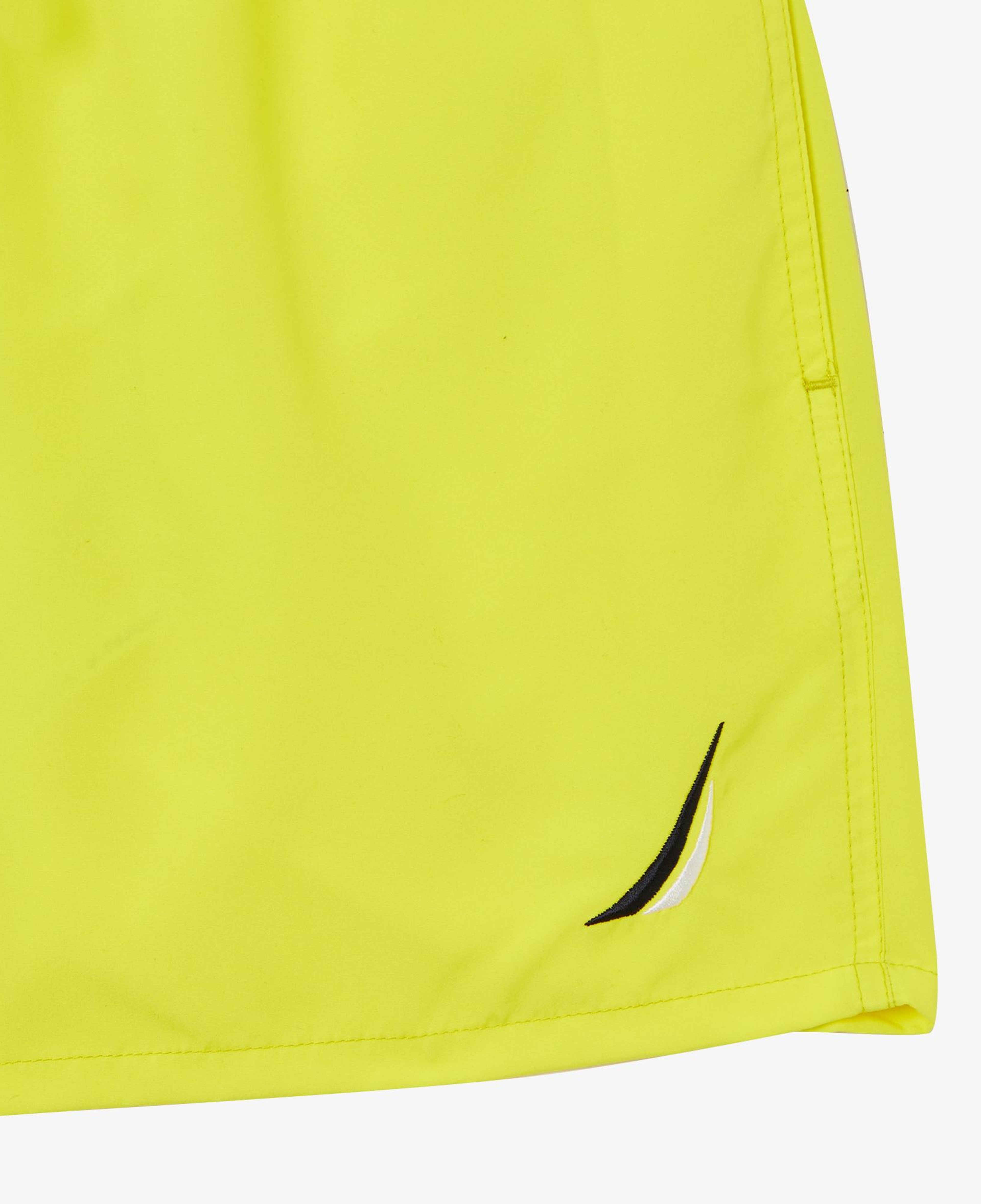 Nautica Erkek Sarı Standart Fit Deniz Şortu