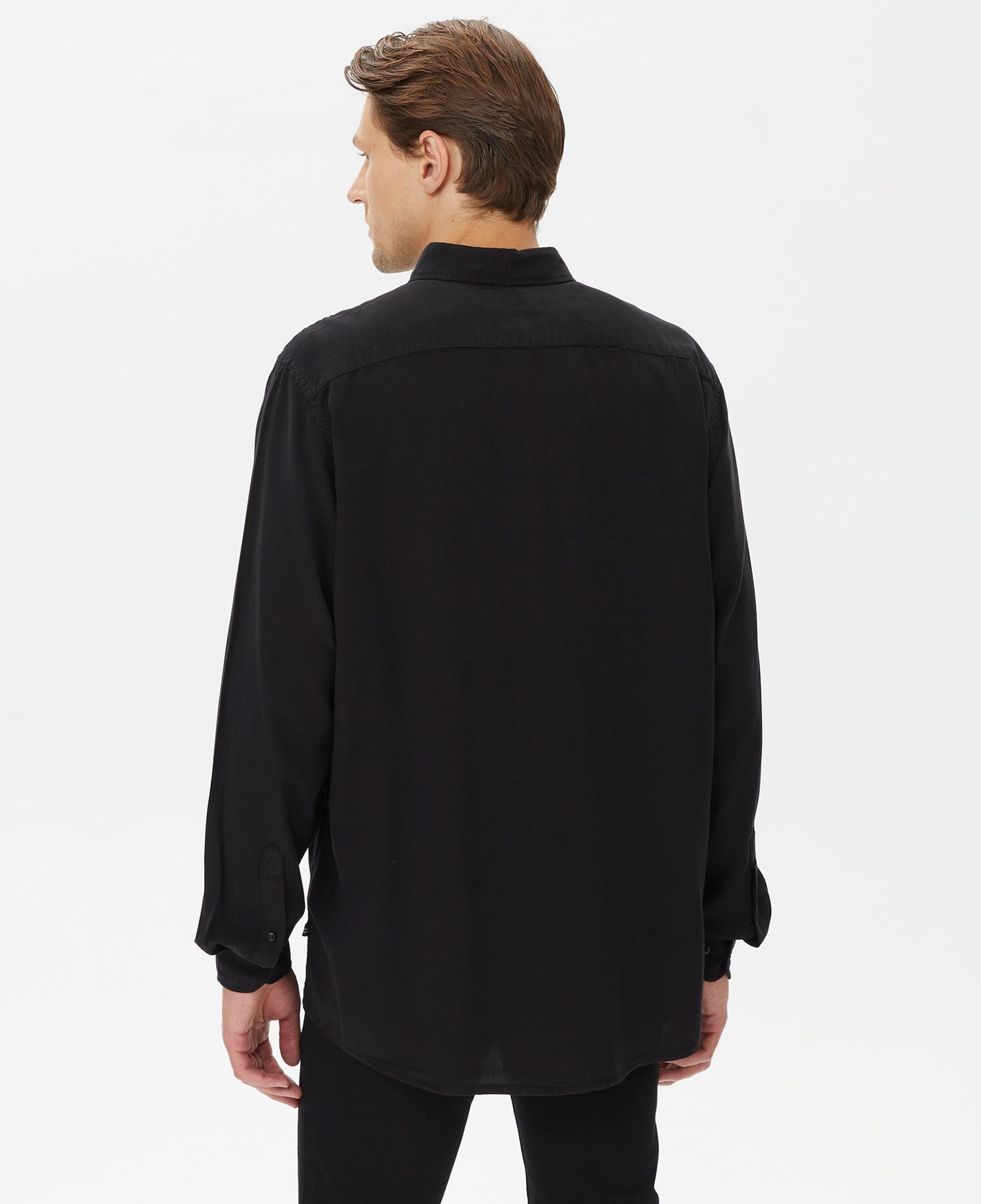 Nautica Erkek Siyah Classic Fit Gömlek