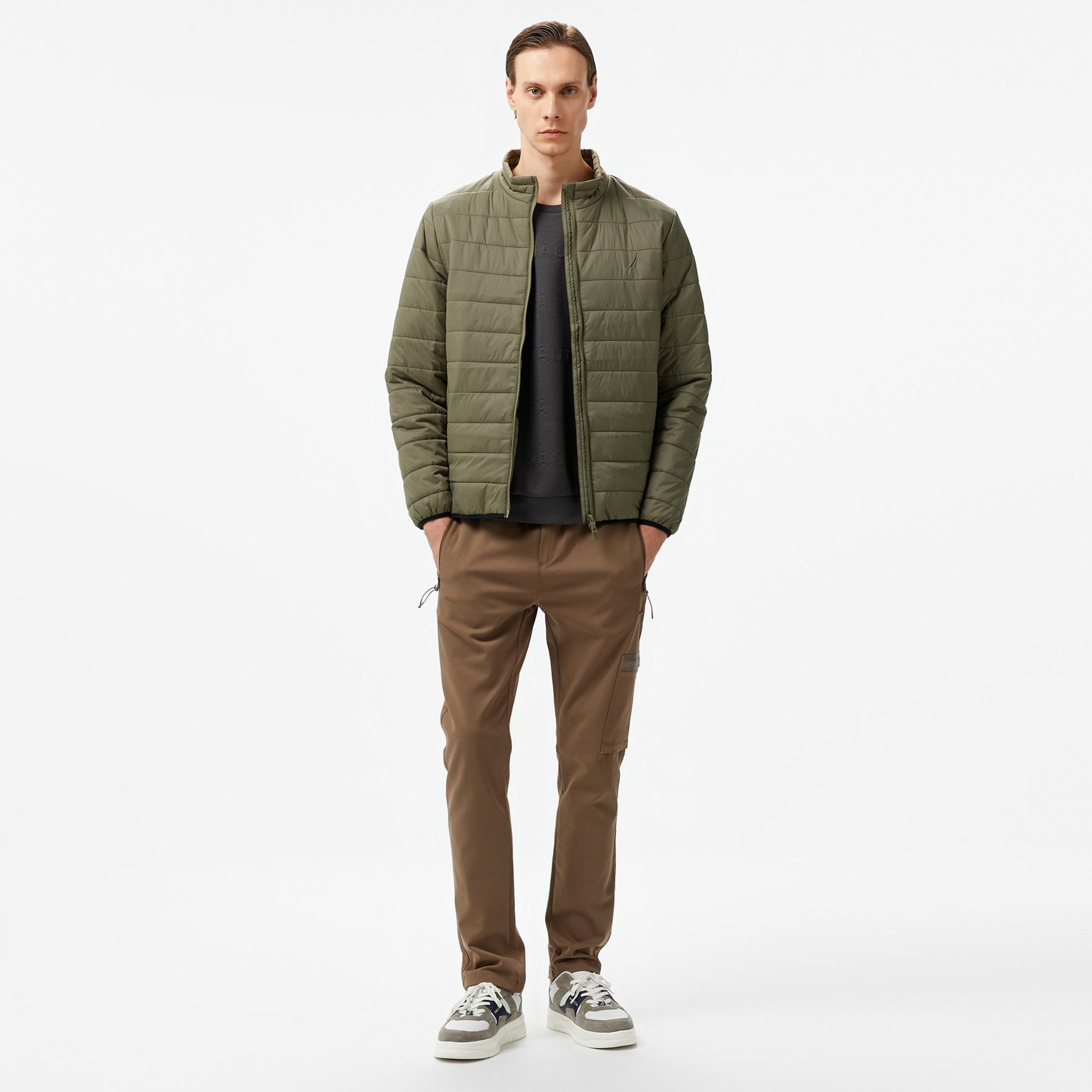 Nautica Erkek Yeşil Mont