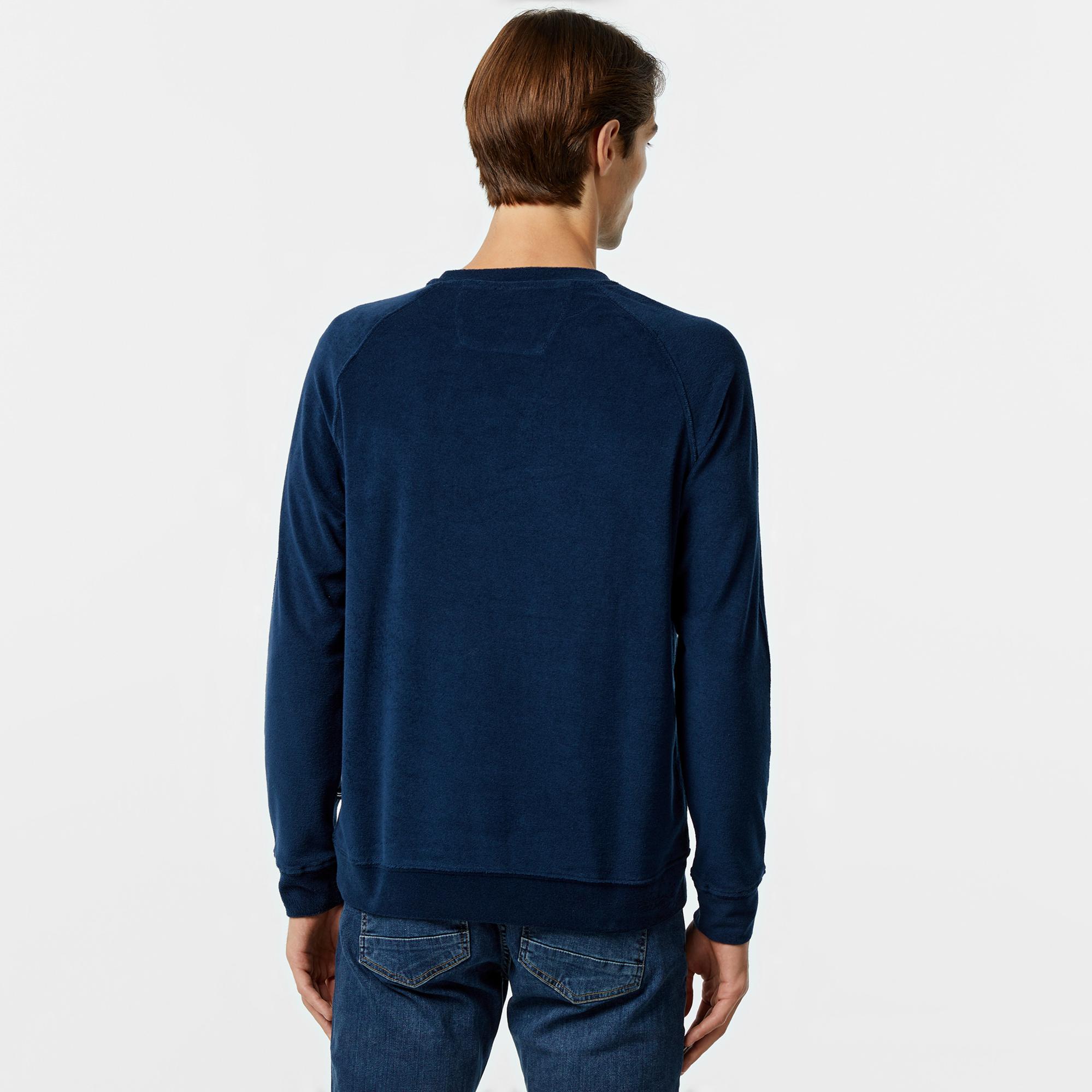 Nautica Erkek Lacivert Regular Fit Sweatshirt
