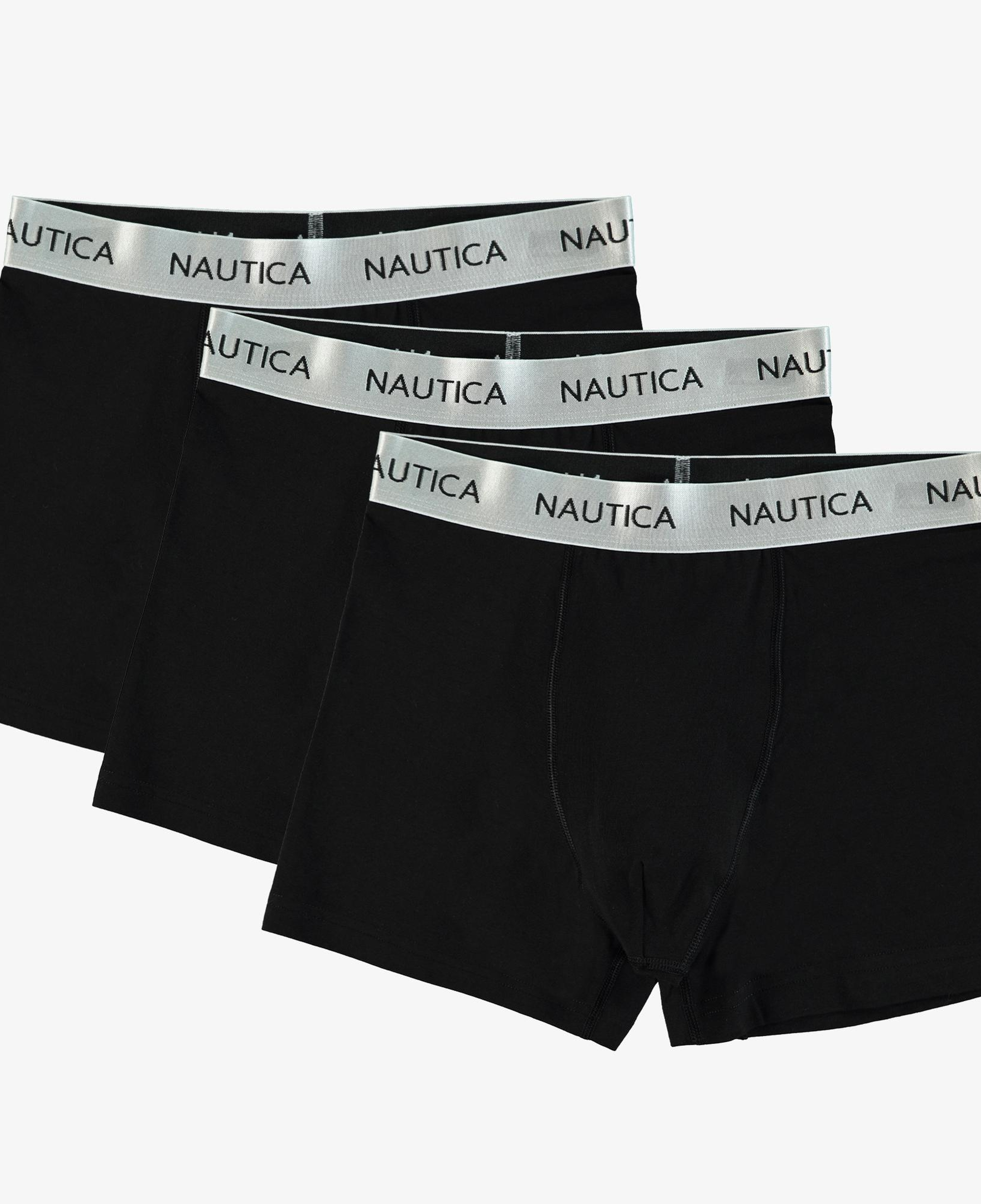 Nautica Erkek Siyah 3'lü Boxer