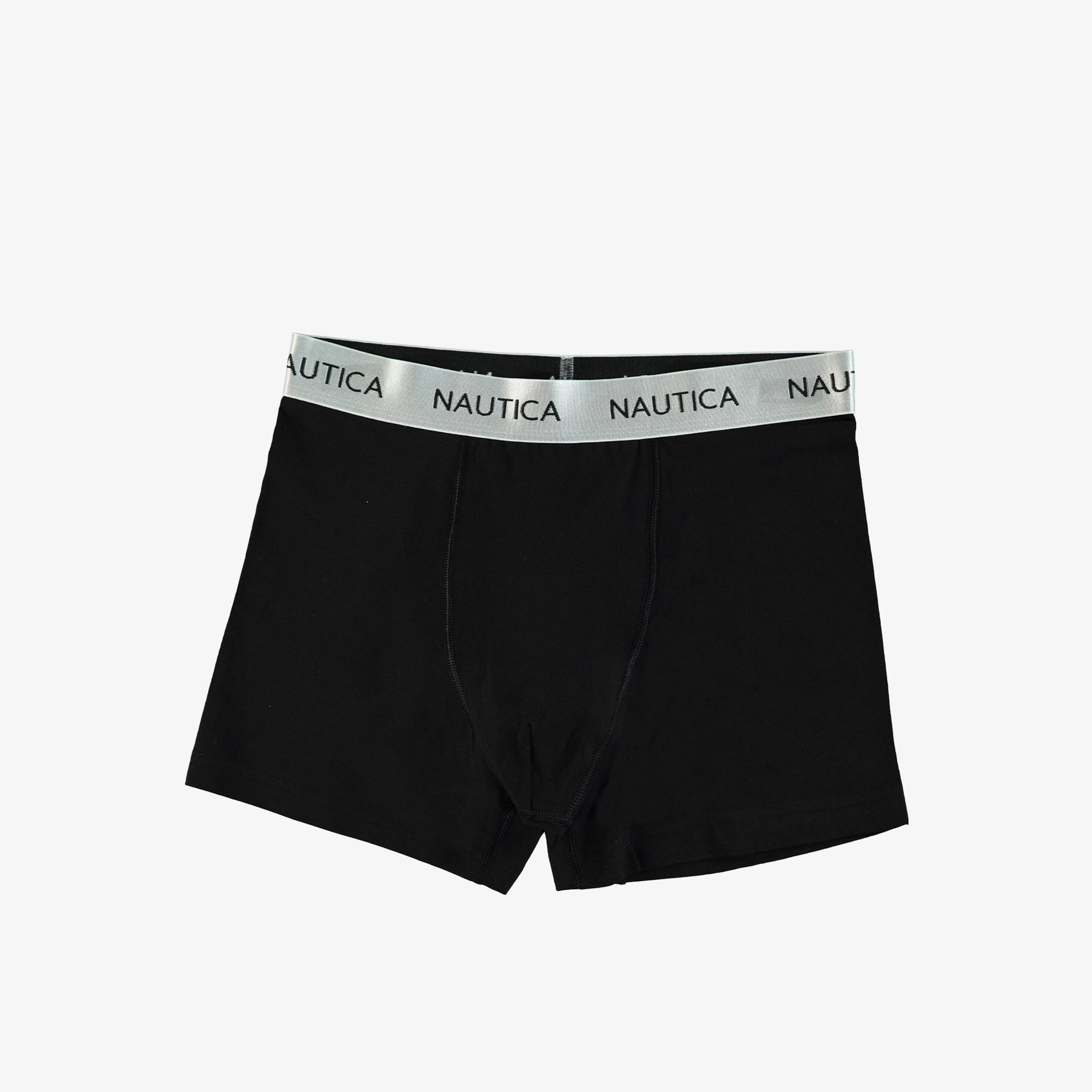 Nautica Erkek Siyah 3'lü Boxer