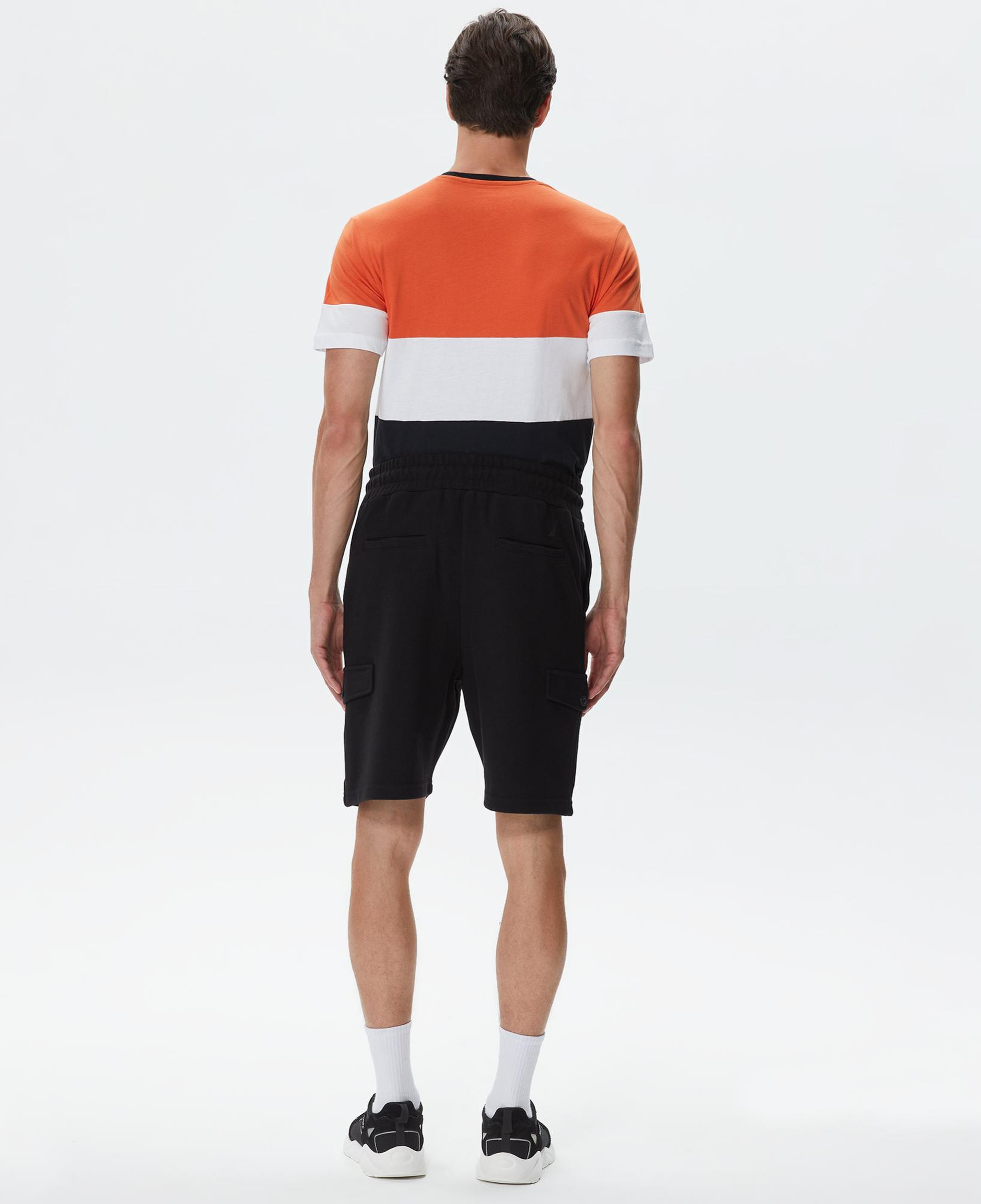 Nautica Erkek Siyah Standart Fit Şort