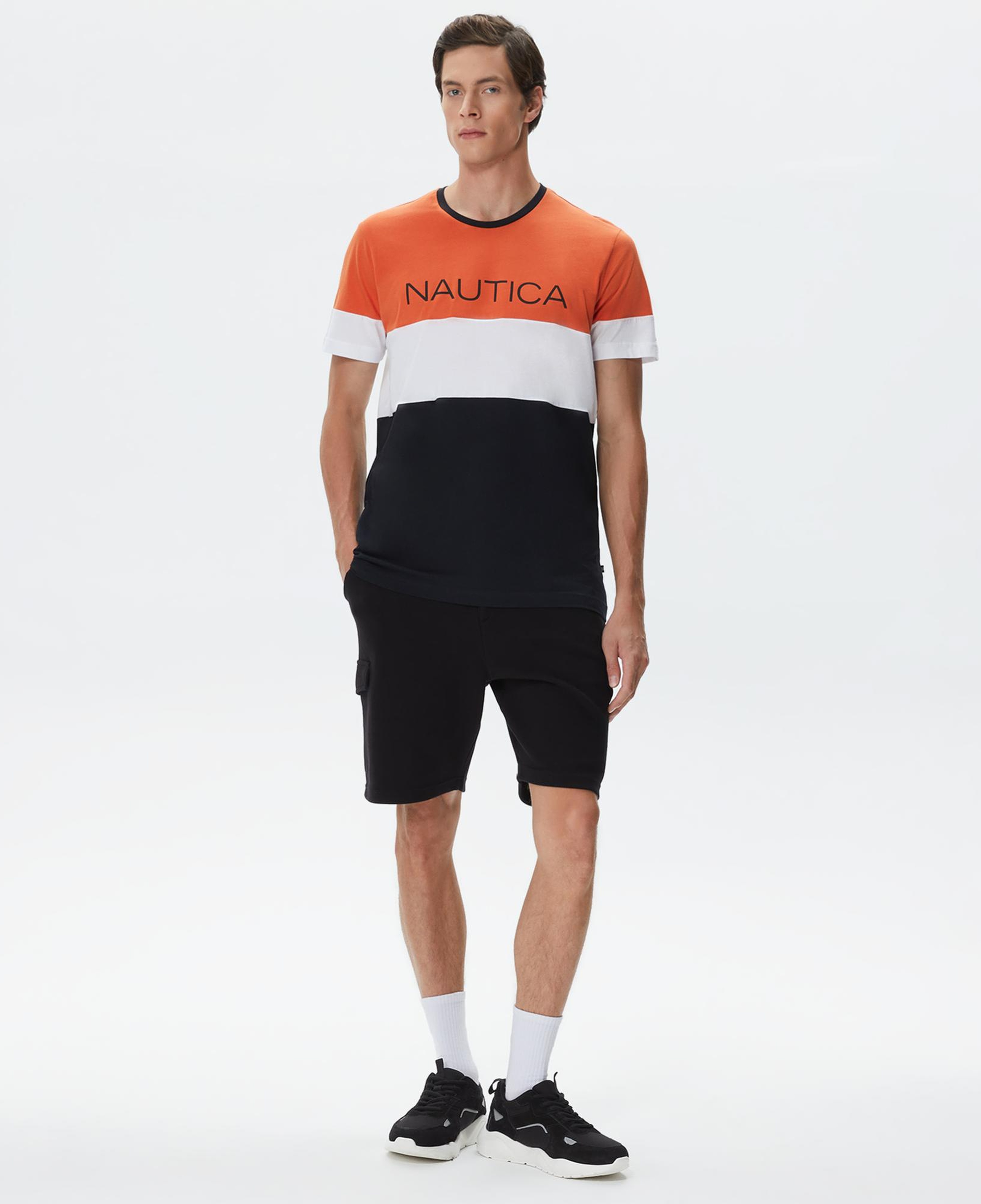 Nautica Erkek Siyah Standart Fit Şort