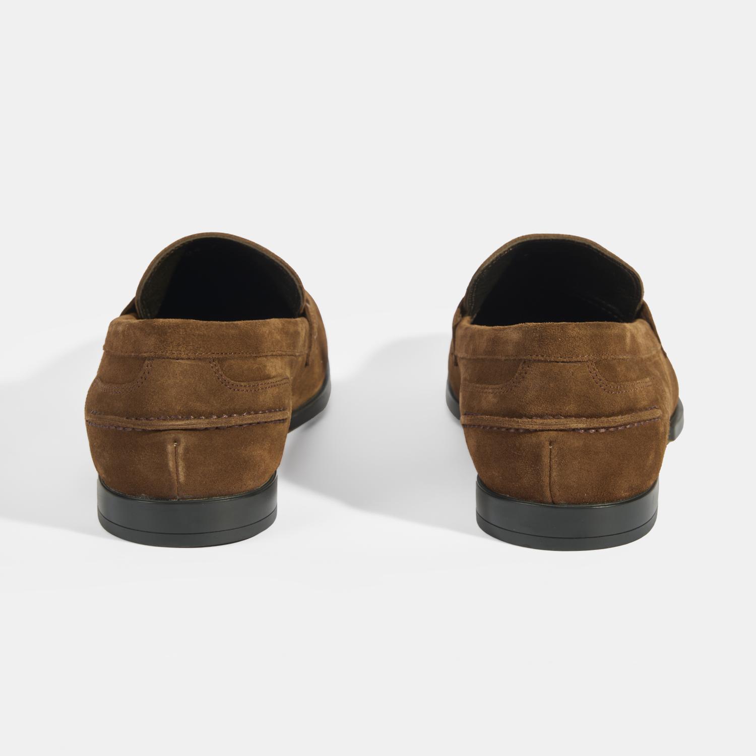 Merinay Taba Erkek Süet Loafer