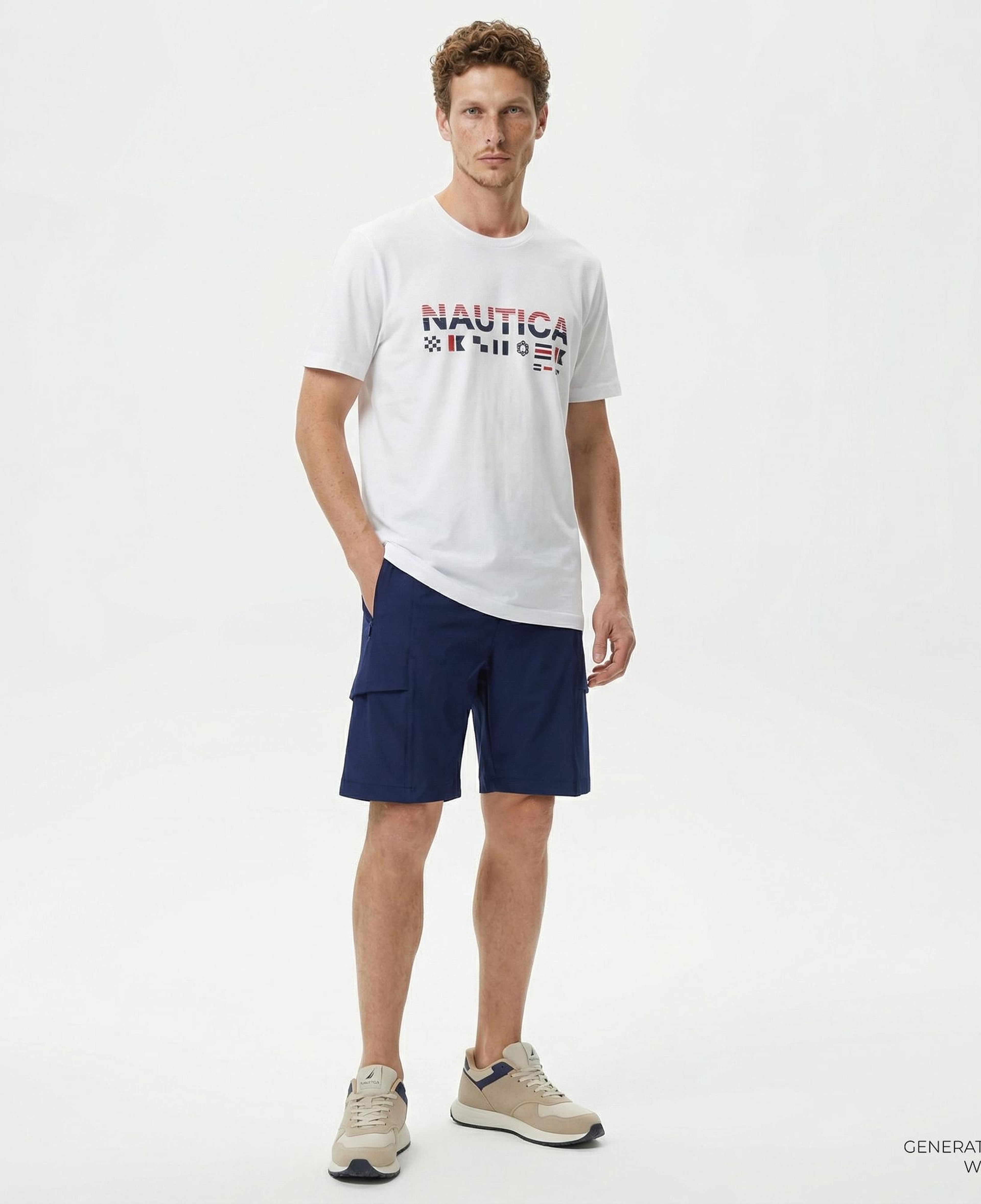 Nautica Erkek Mavi Şort