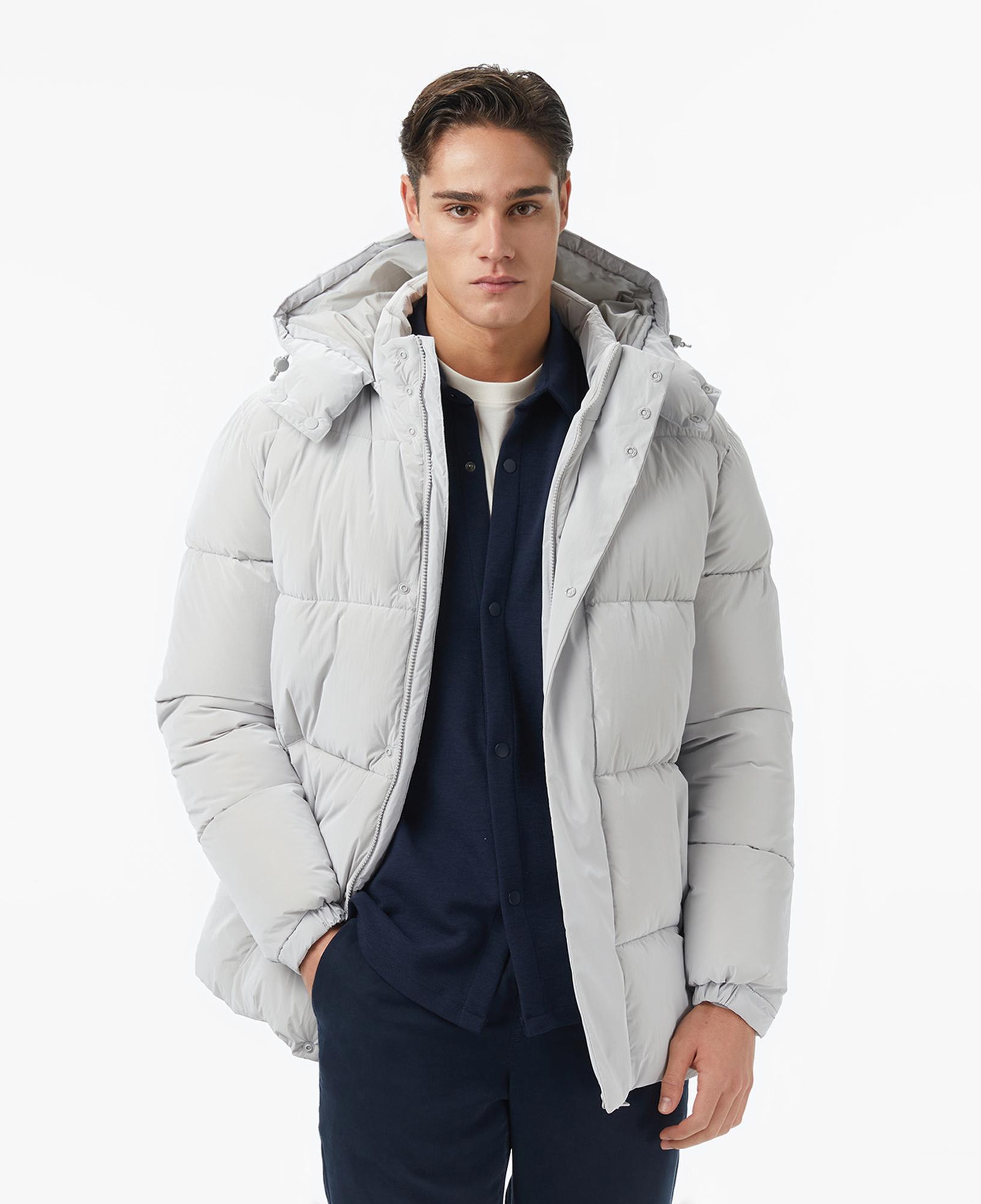 Nautica Erkek Gri Regular Fit Mont