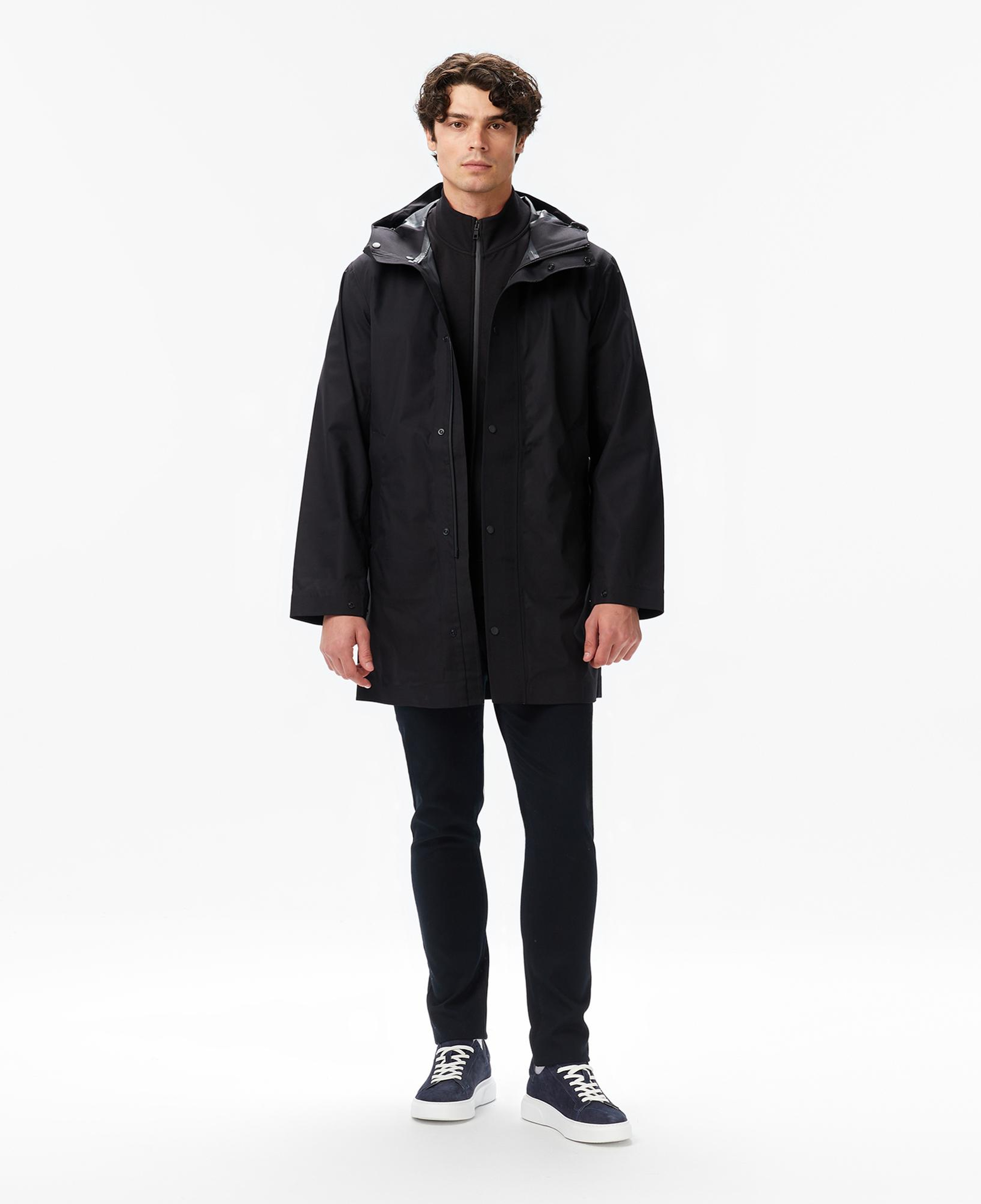 Nautica Erkek Siyah Regular Fit Mont