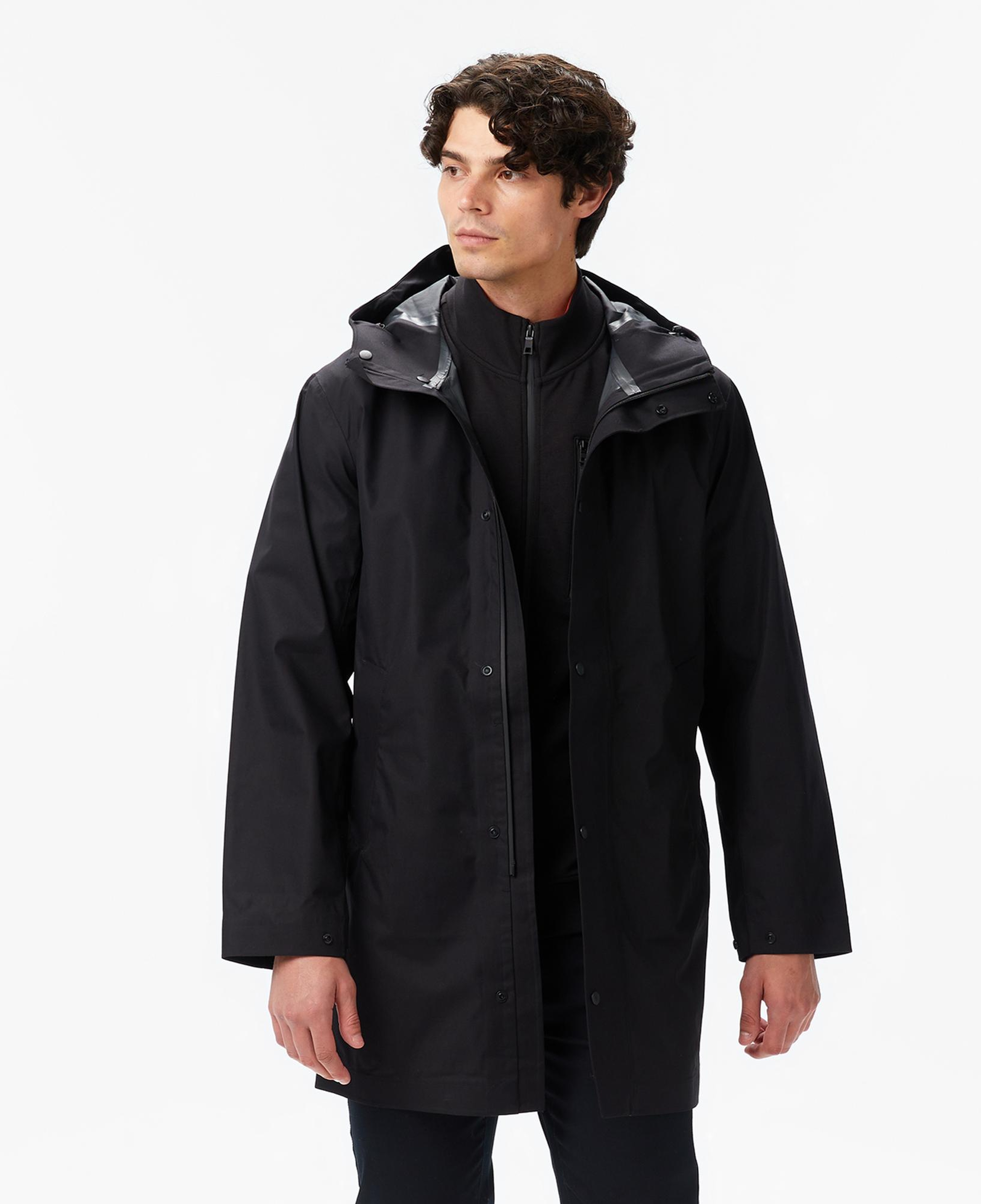 Nautica Erkek Siyah Regular Fit Mont